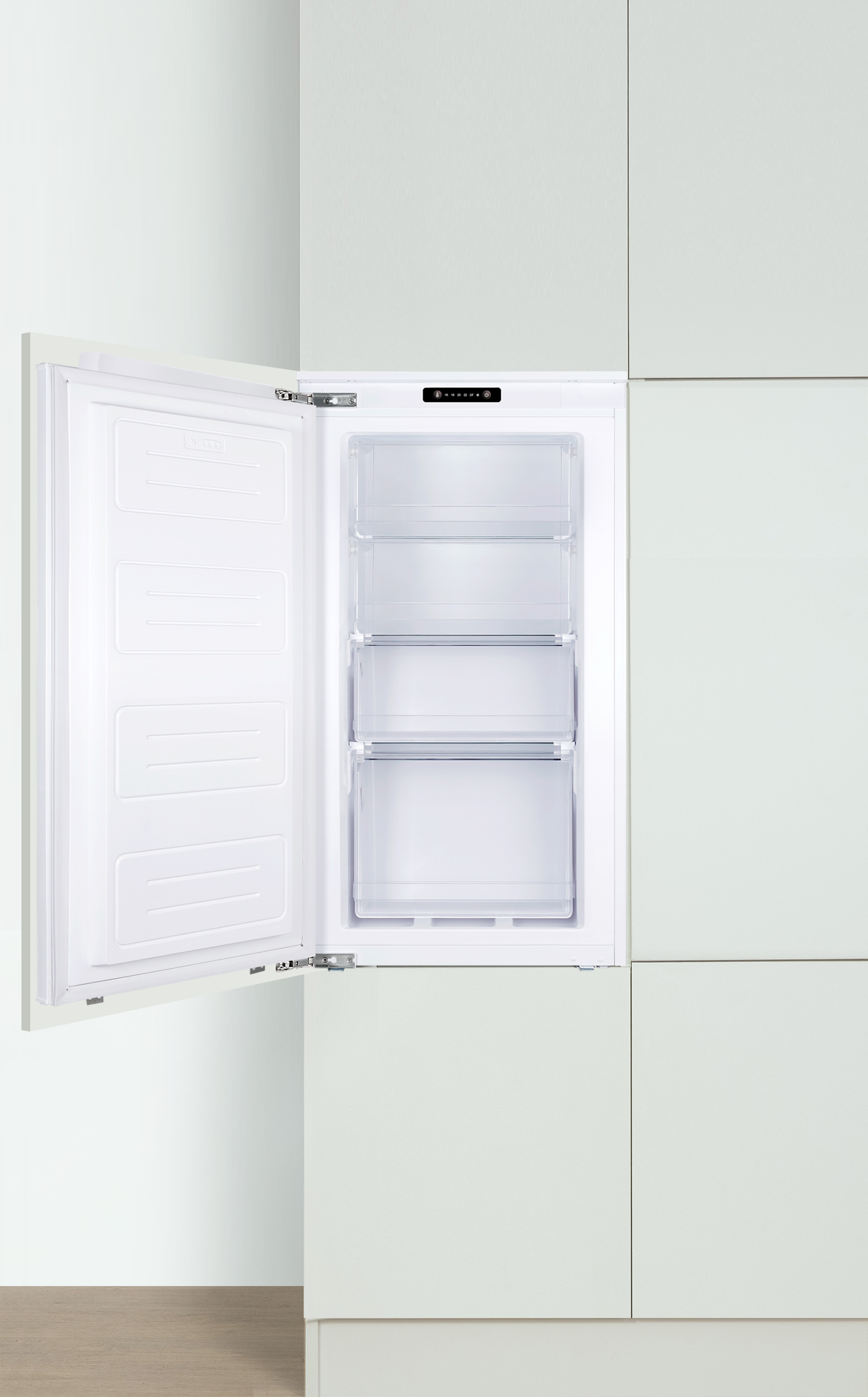 Amica Einbaugefrierschrank »EGSX 321 905«, 87,1 cm hoch, 54 cm breit, Festtür-Technik