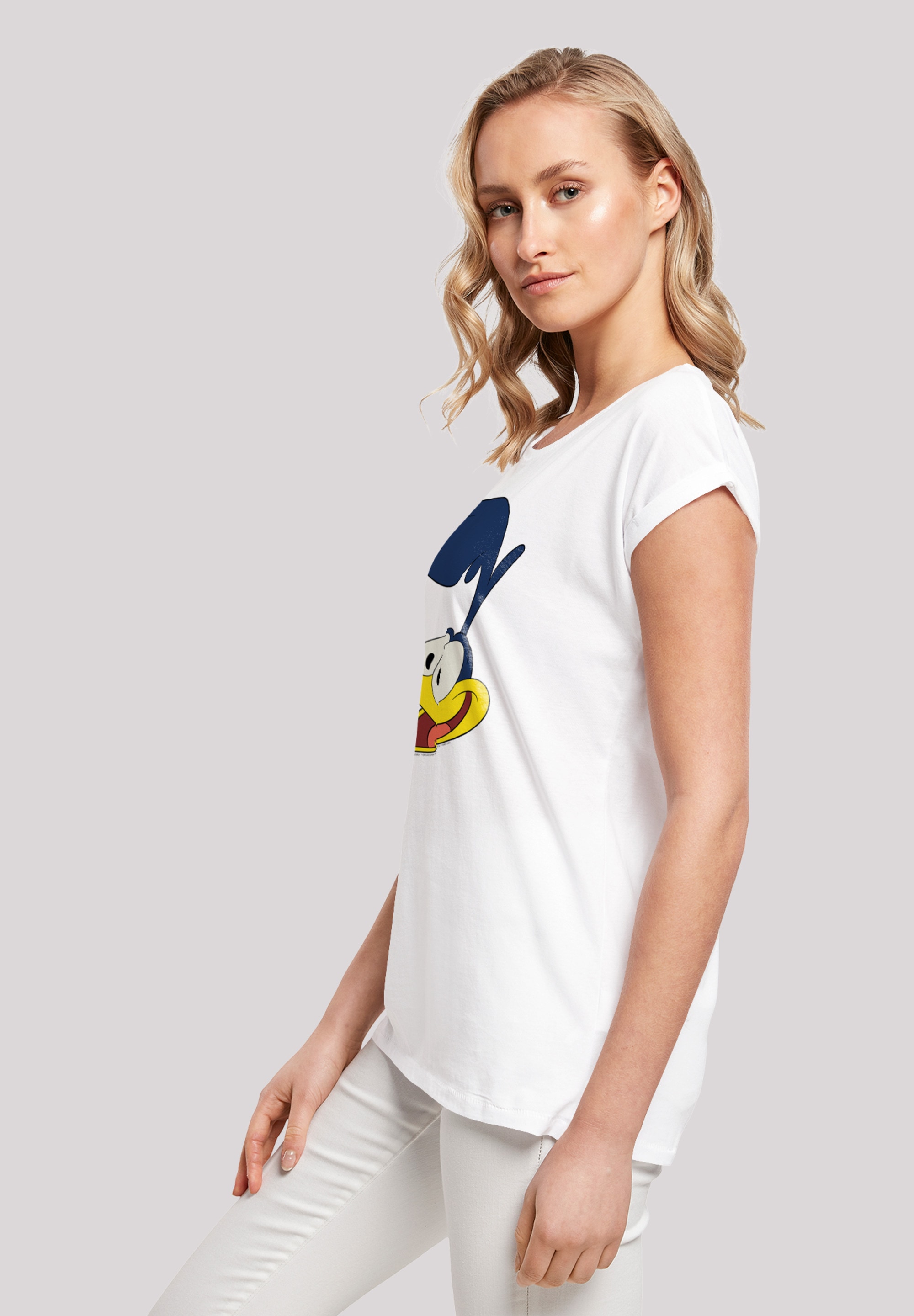 F4NT4STIC T-Shirt »Looney Tunes Road Runner Face«, Print