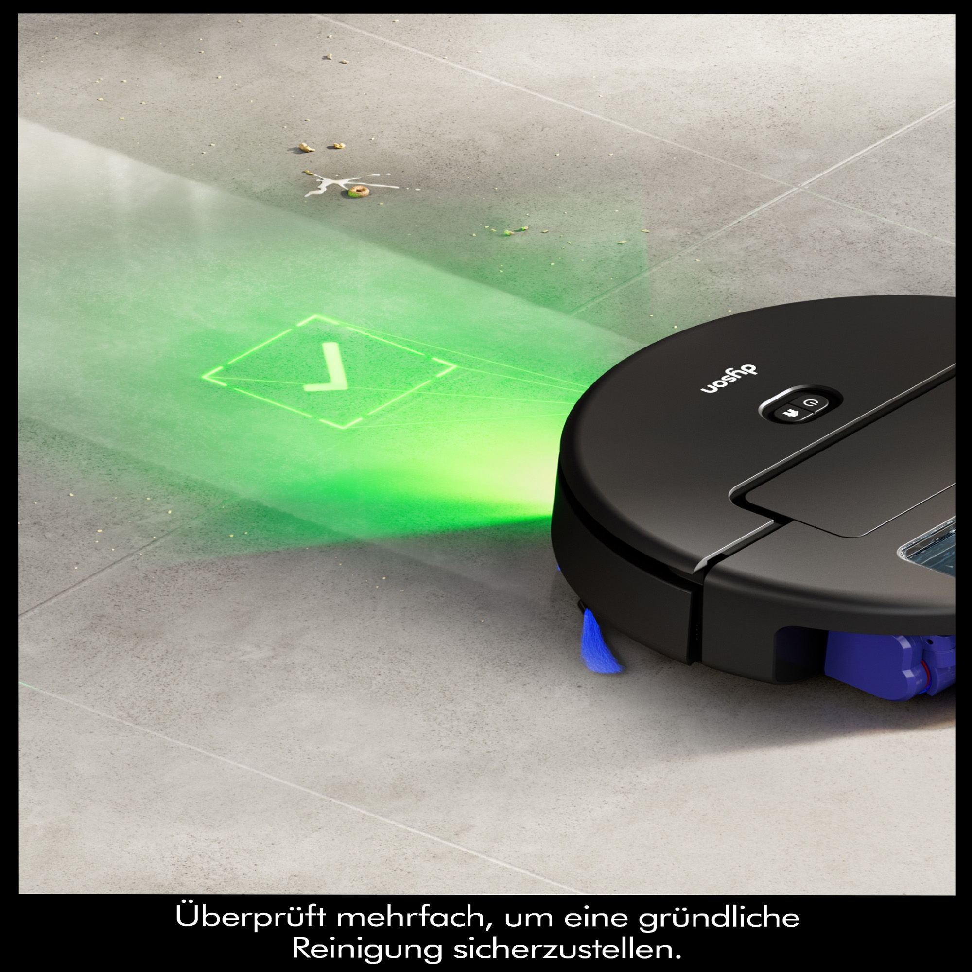 DYSON Saugroboter »spot+scrub Ai« Beseitigt versteckte Flecken mithilfe fortschrittlicher KI