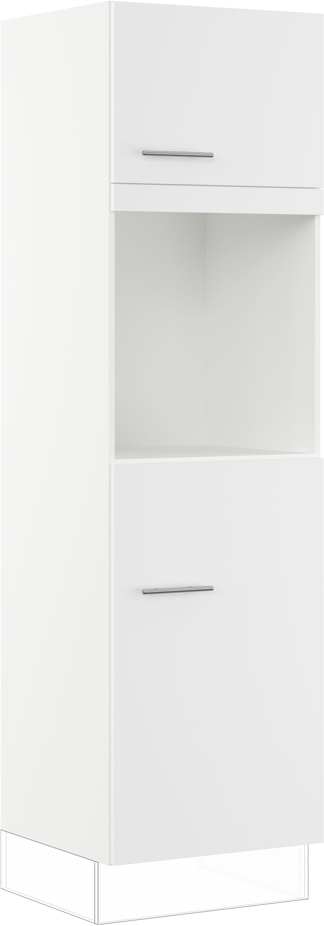 IMPULS KÜCHEN Backofen/Kühlumbauschrank ""Valencia & Tirana", Breite/Höhe: 60/205,1 cm" vormontiert, mit Drehtüren