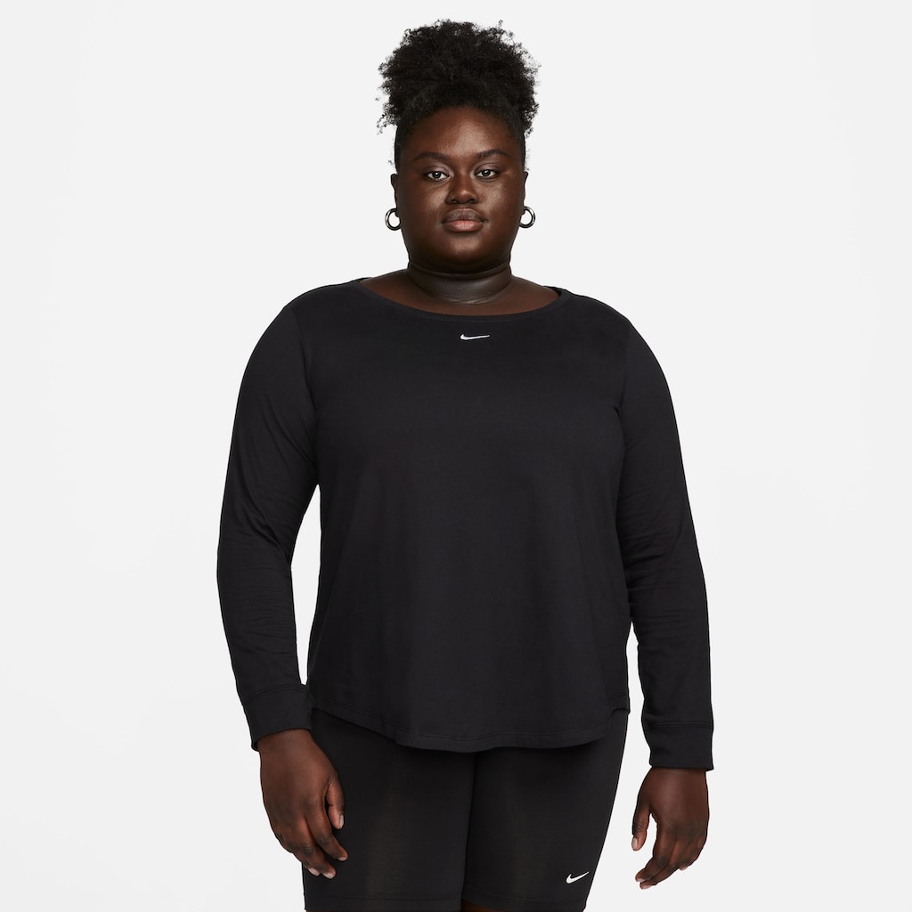 Nike Sportswear Langarmshirt »WOMEN'S LONG-SLEEVE T-SHIRT (PLUS SIZE)«