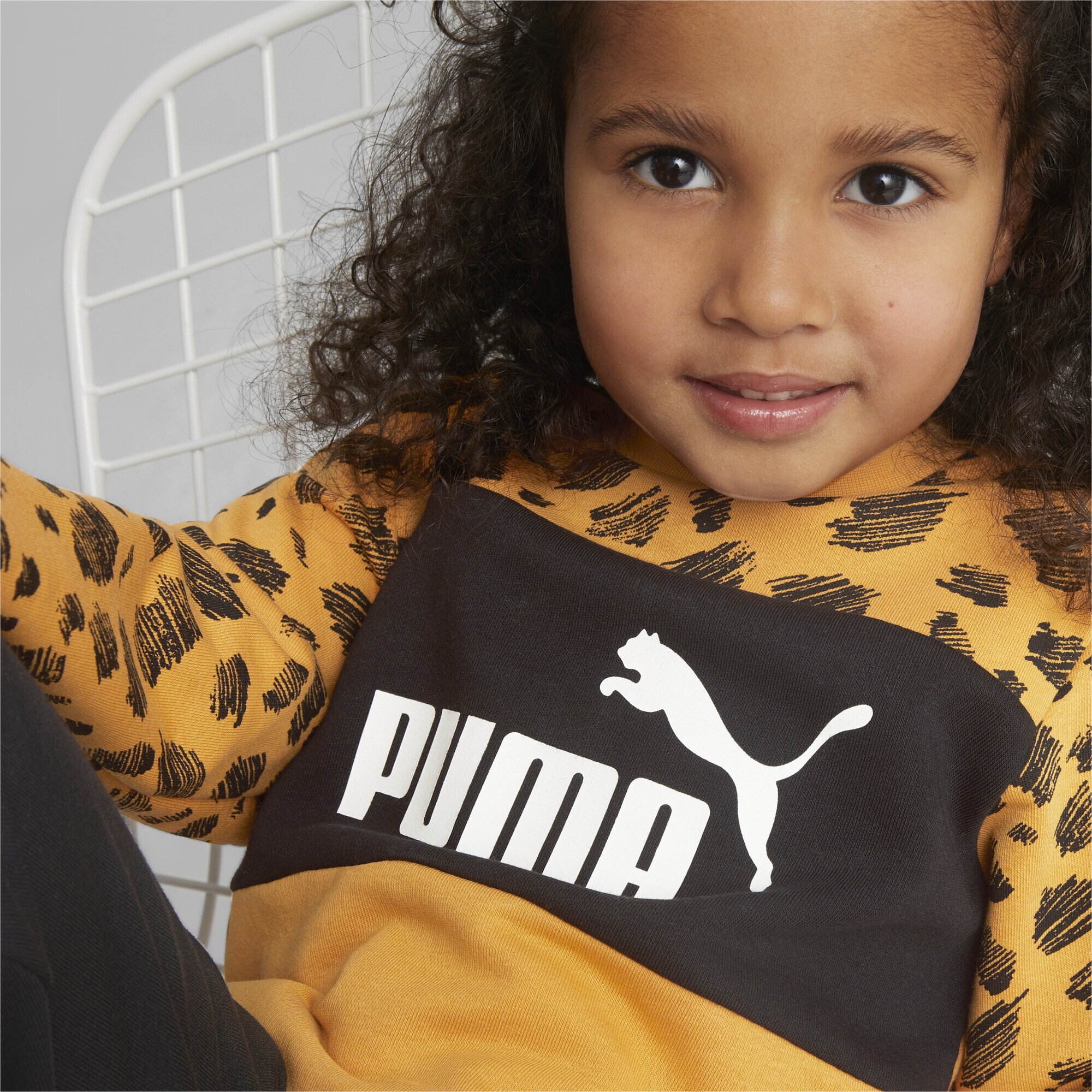 PUMA Kapuzenpullover »Essentials+ PUMA Mates Crew Neck Pullover Kinder«