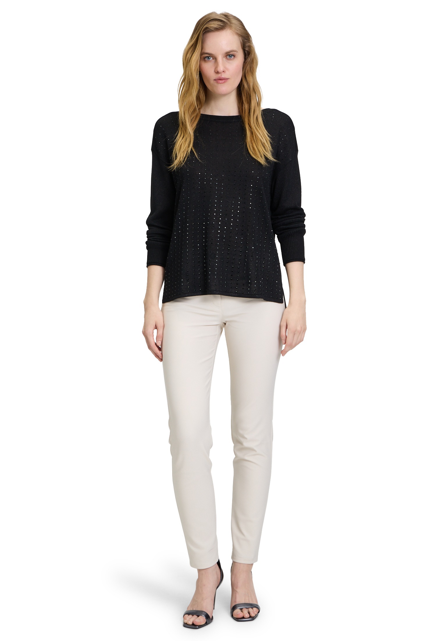 Betty Barclay Strickpullover »Betty Barclay Feinstrickpullover mit Strass«, (1 tlg.), limited edition