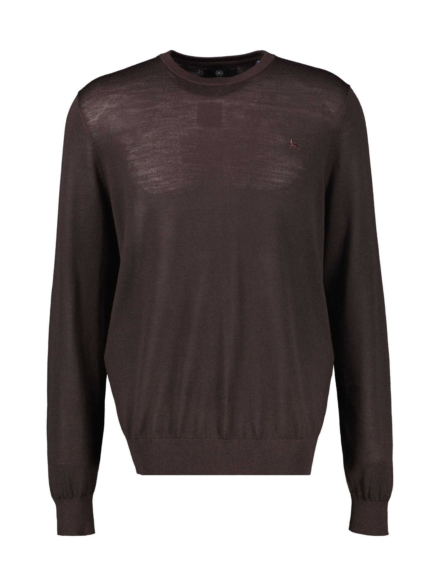 LERROS Strickpullover »Dezent gestalteter Strickpullover aus weicher Merinowolle«