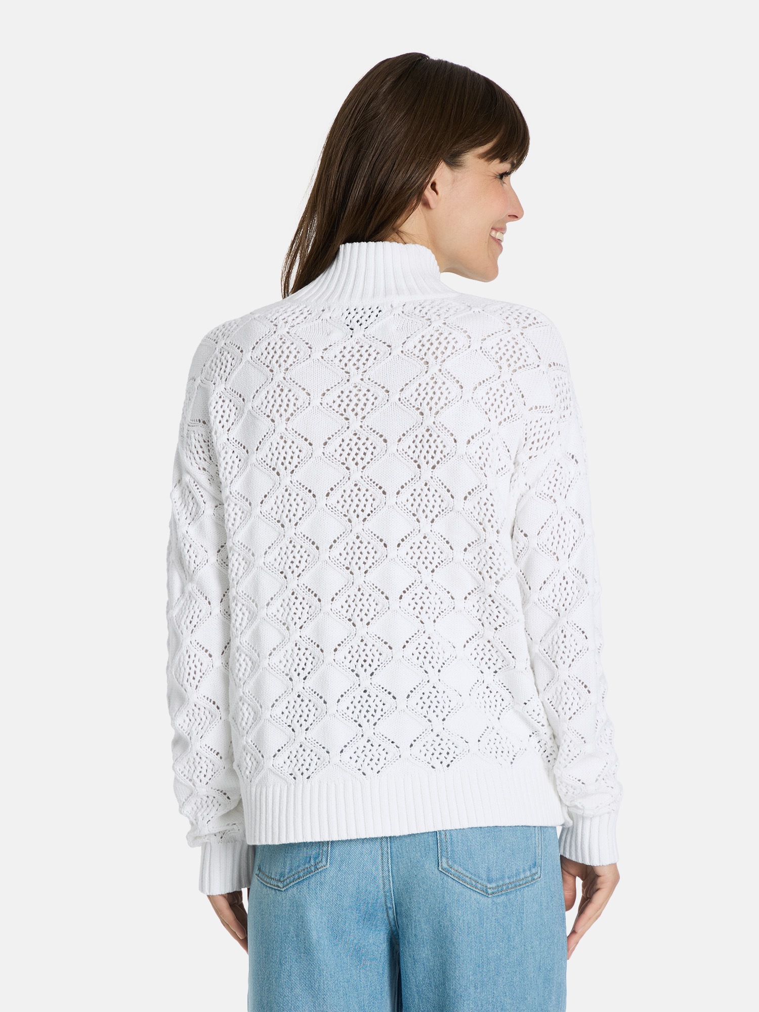 Lieblingsstück Strickpullover "ColineL", mit Ajourmuster günstig online kaufen