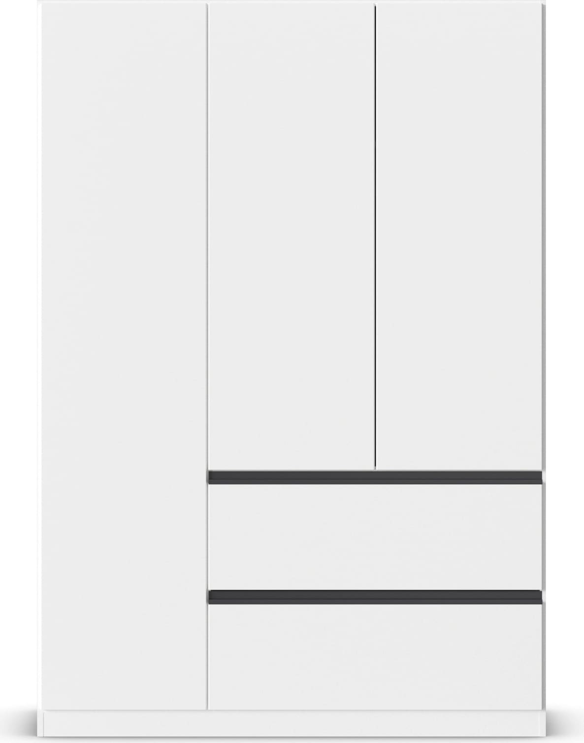 rauch Drehtürenschrank »Kleiderschrank Schrank Garderobe Wäscheschrank COSTA in 3 Breiten«, viel Platz, grifflose Front und Push-to-Open Funktion MADE IN GERMANY