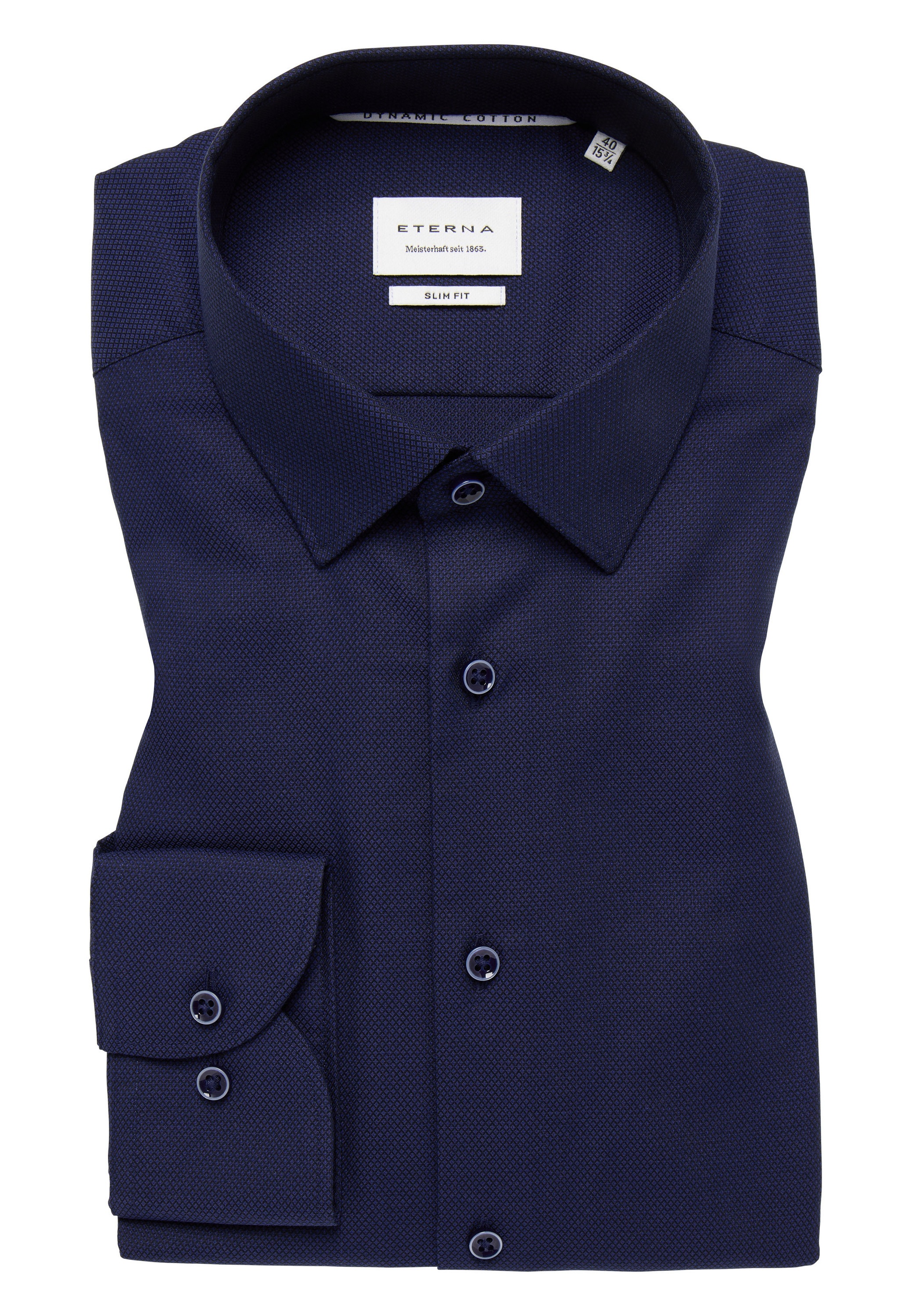 Eterna Langarmhemd »SLIM FIT«, NON IRON (bügelfrei)