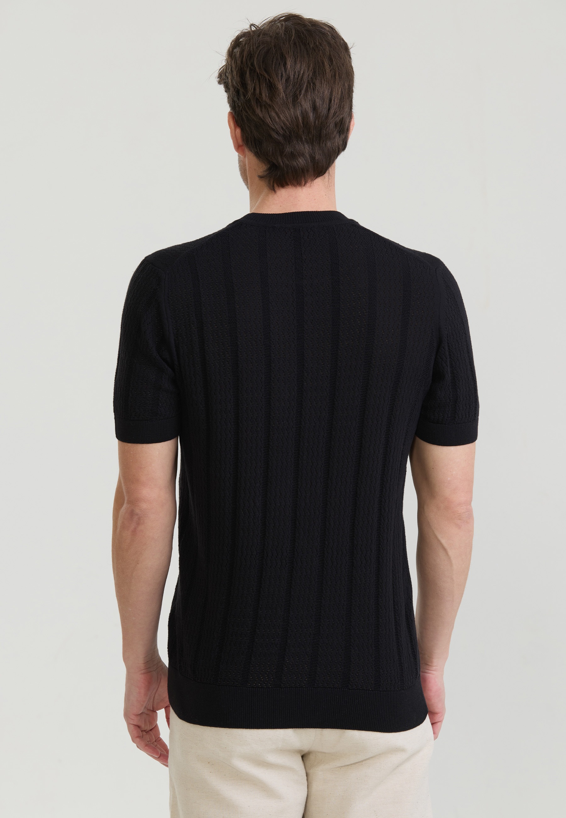 Felix Hardy T-Shirt »Strick-Tshirt Kurzarm«