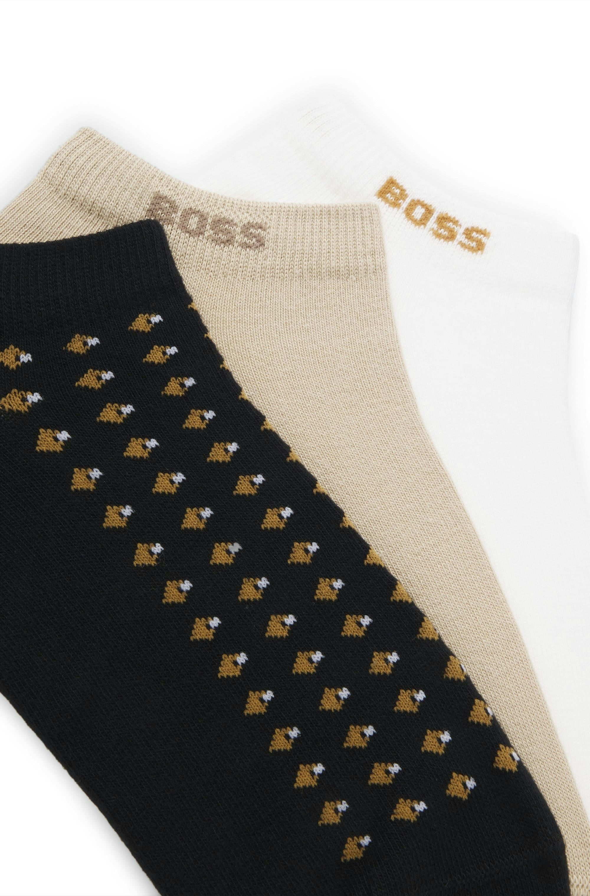 BOSS Sneakersocken »3P AS Minipattern CC« 3 Paar tlg.