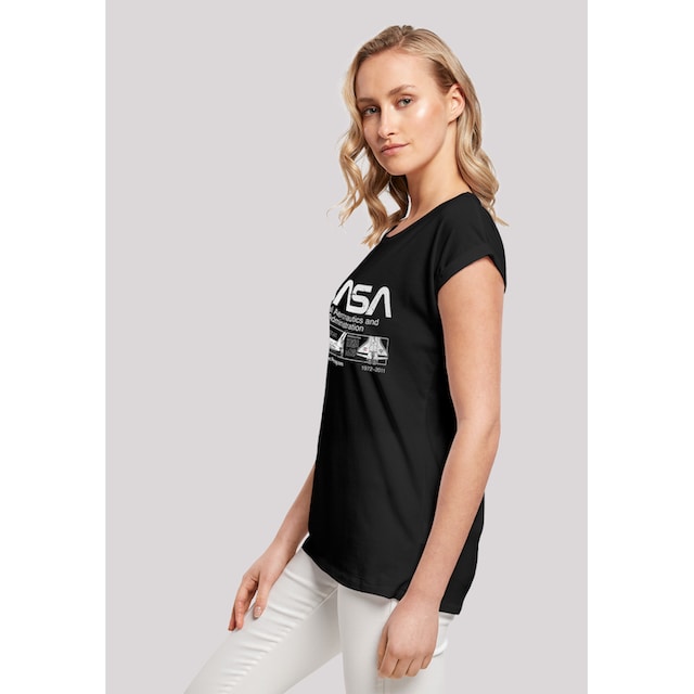 F4NT4STIC T-Shirt »NASA Classic Space Shuttle Black«, Damen,Premium  Merch,Regular-Fit,Kurze Ärmel,Bedruckt bestellen | BAUR