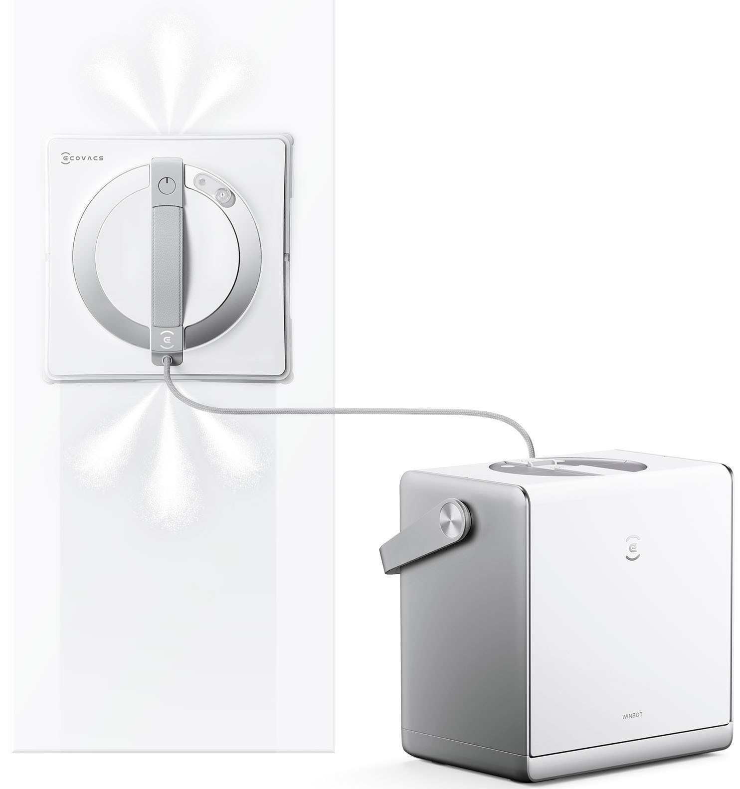 ECOVACS Fensterputzroboter "WINBOT W2 PRO OMNI, Intelligente, unterbrechung günstig online kaufen