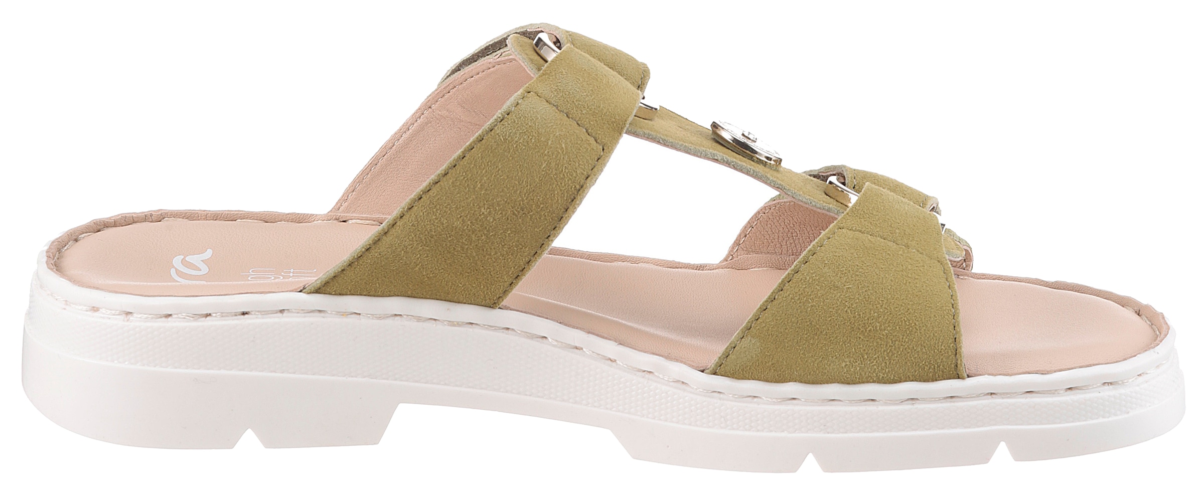 Ara Pantolette »LA PALMA«, Sandale, Klettschuh in Schuhweite G (= weit)