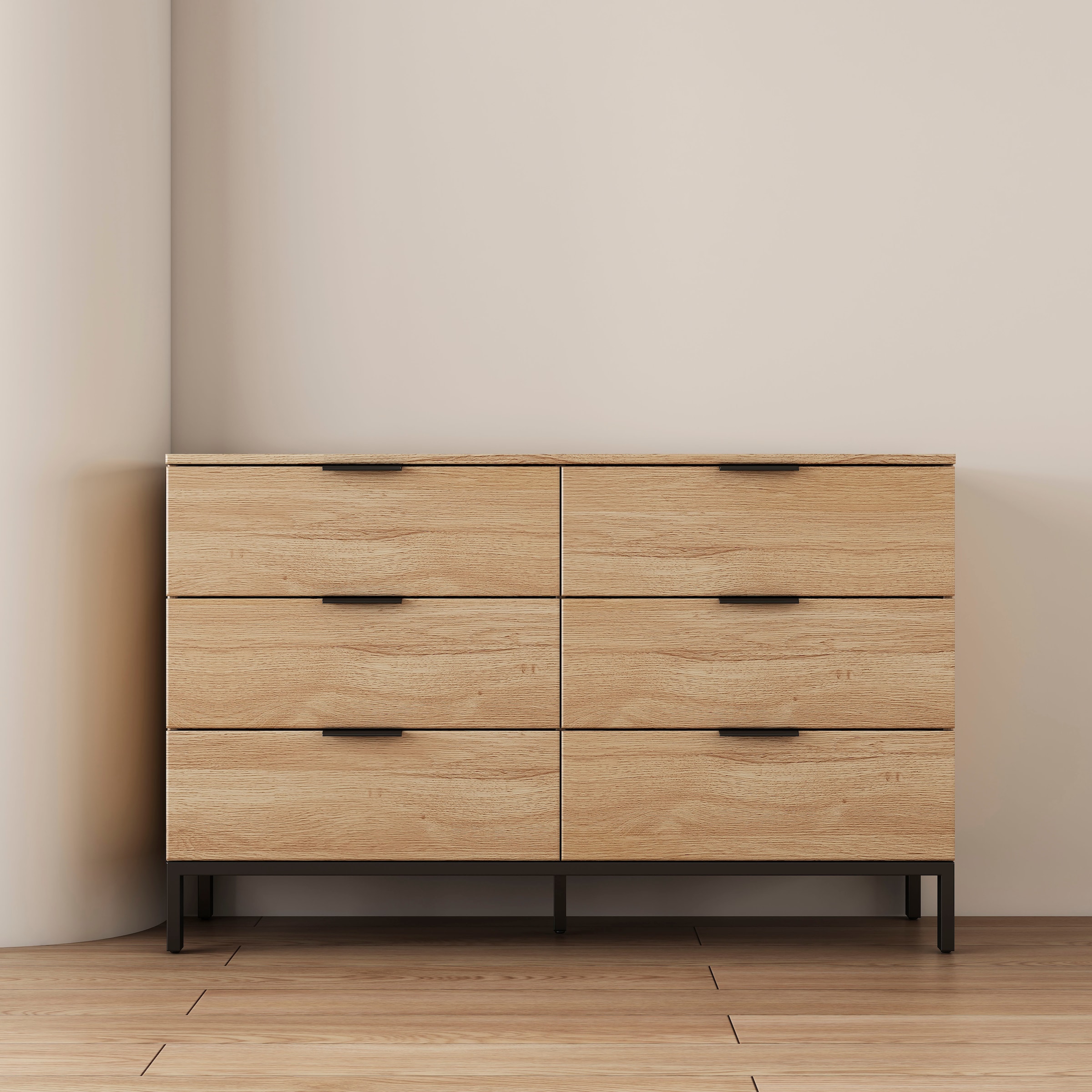 OTTO home Kommode "Jorinde" Melaminoberfläche, flexibler Stauraum und robus günstig online kaufen
