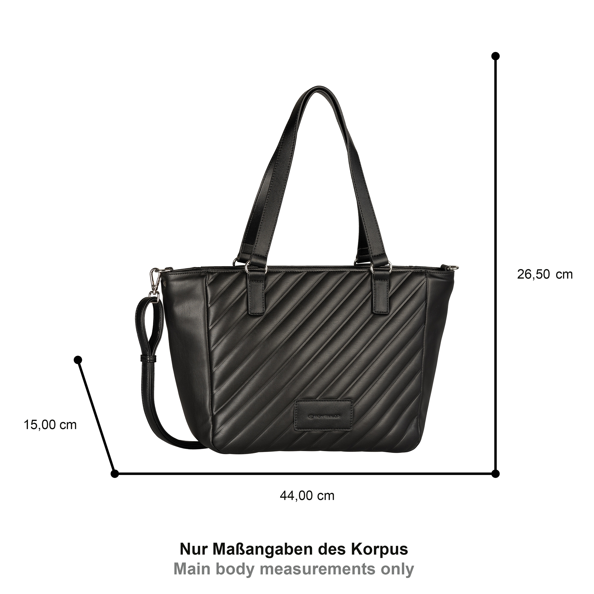 TOM TAILOR Shopper »Mirela«, weich wattiert und elegant in trendigen Formaten