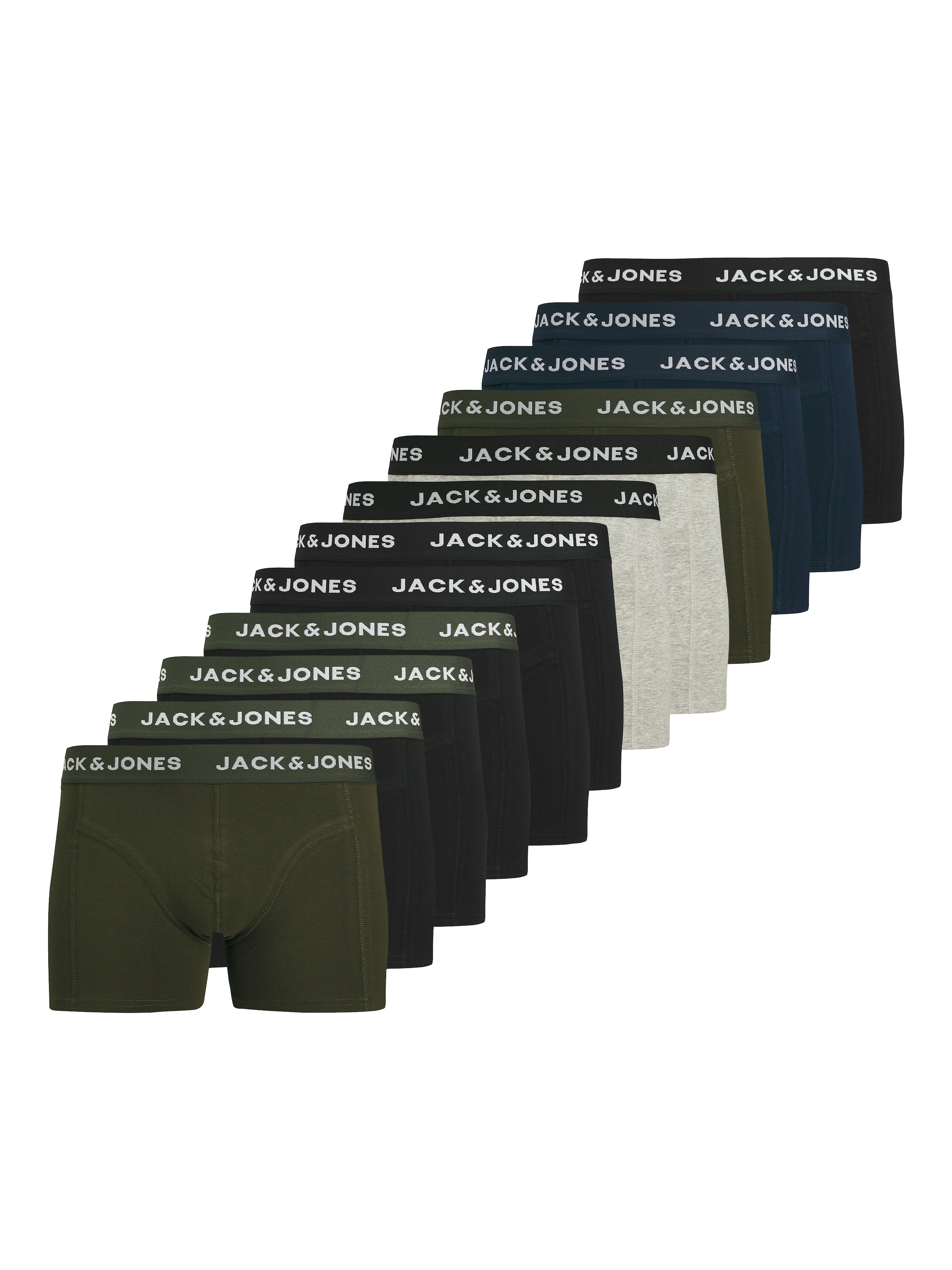 Jack & Jones Trunk "JACBENJA SOLID TRUNKS 12 PACK STYD", (Packung, 12 St.) günstig online kaufen