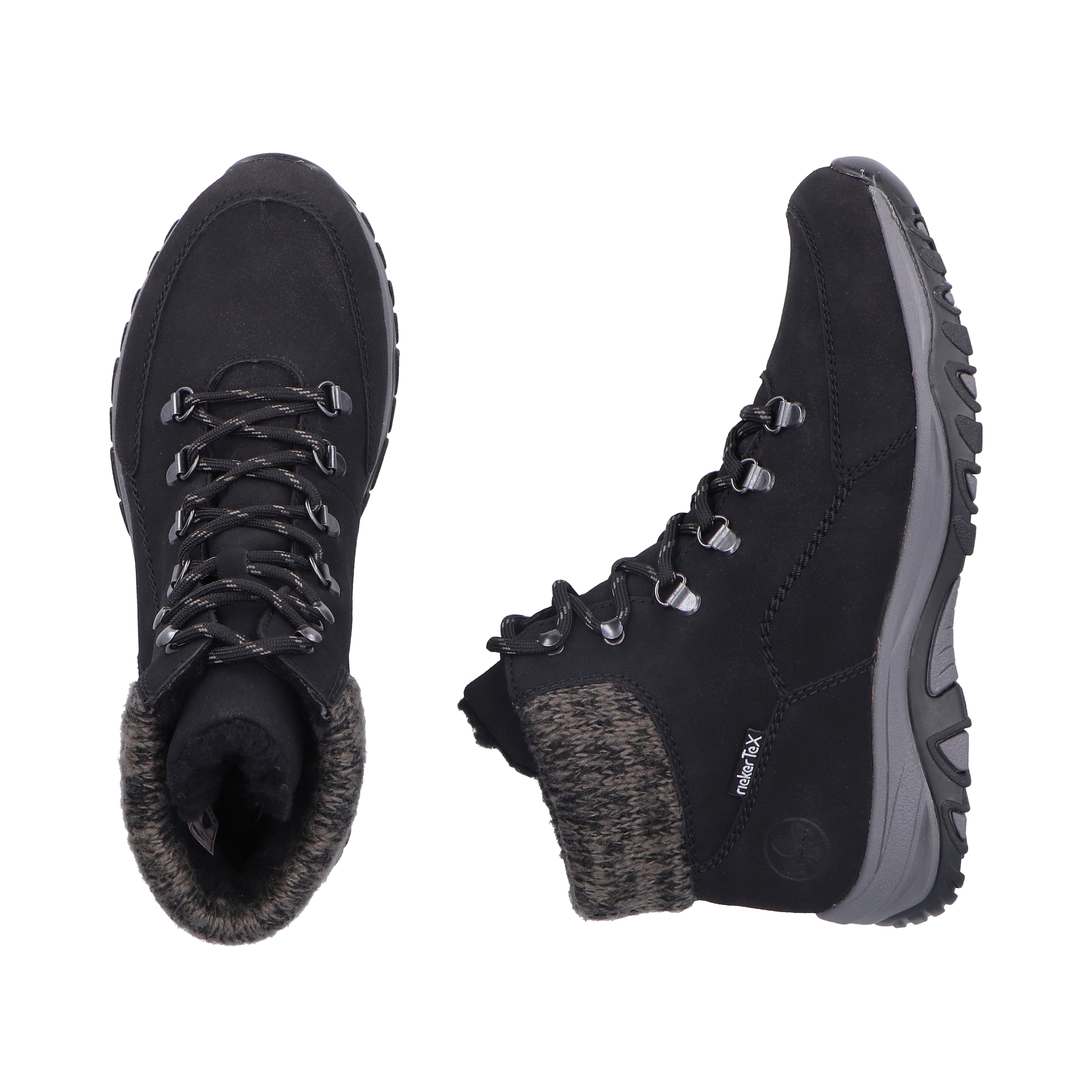 Rieker Winterboots, Schnürboots, Stiefelette mit TEX-Membran und Warmfutter