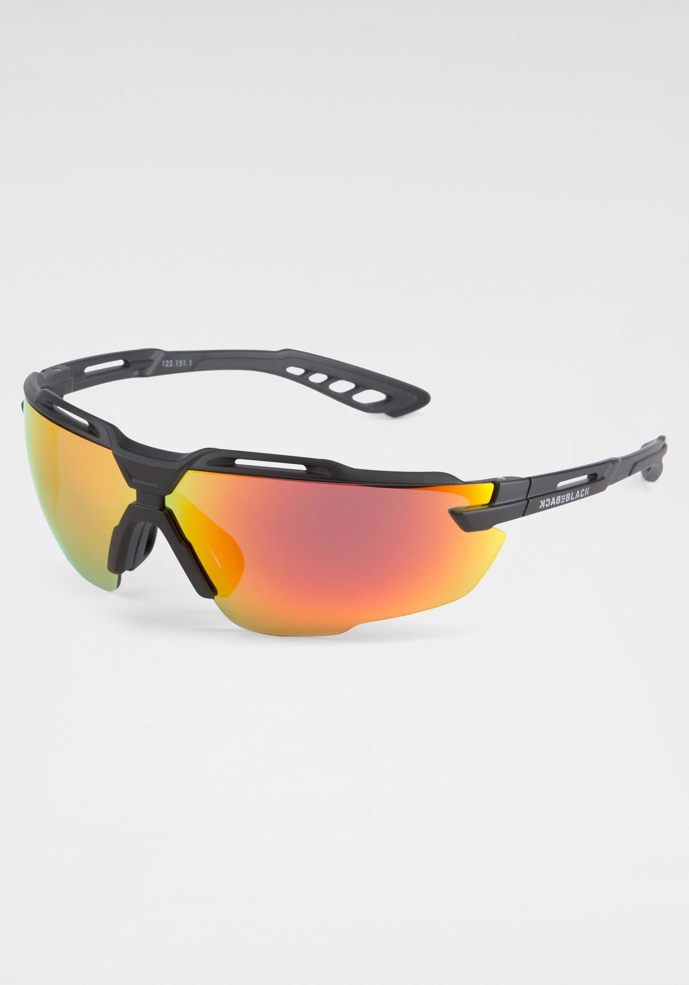 BACK IN BLACK Eyewear Sonnenbrille, gebogenen für kaufen Gläsern BAUR | mit