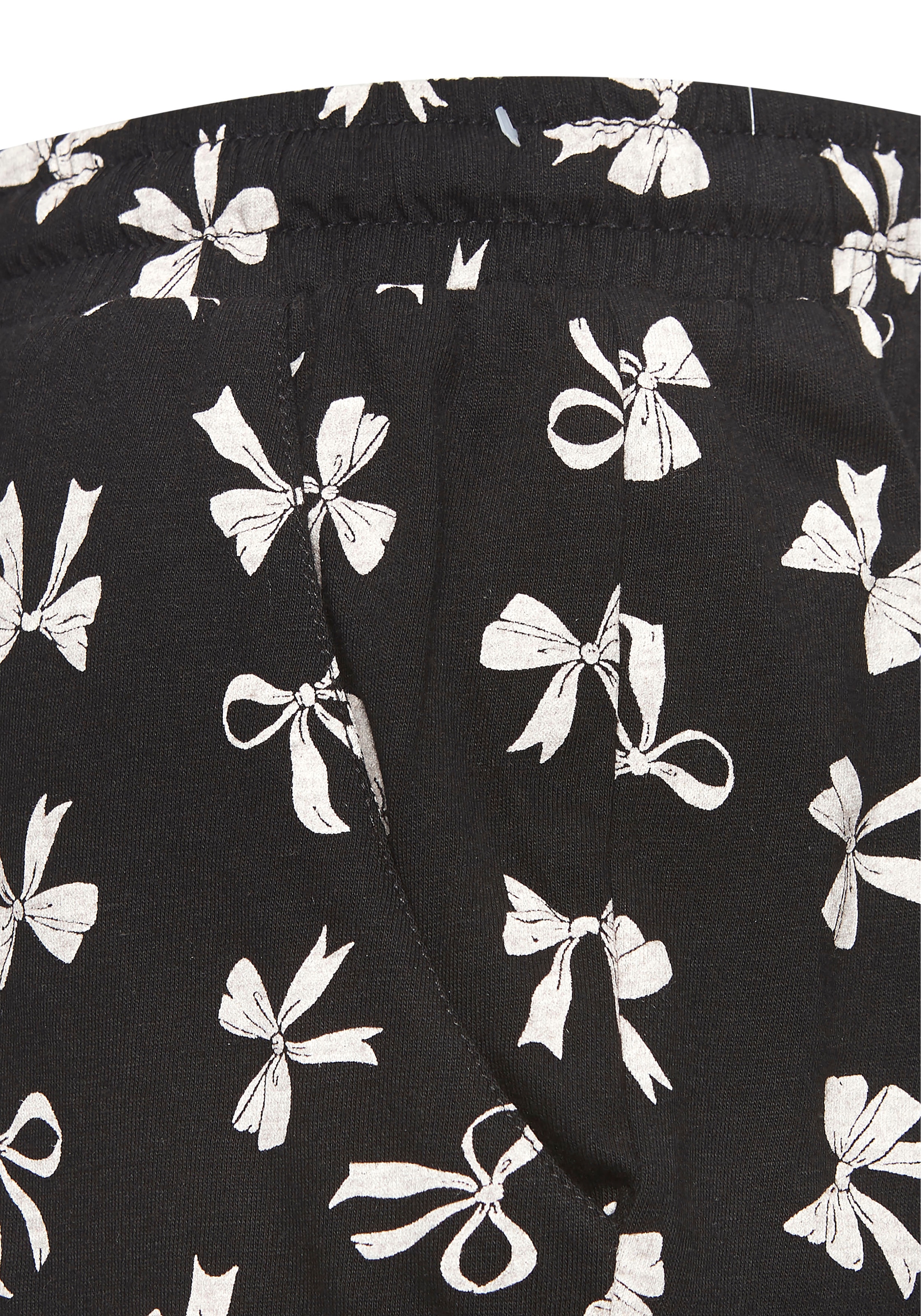 Vivance Dreams Pyjama Set, 2 tlg. Mit süßem Schleifenmuster