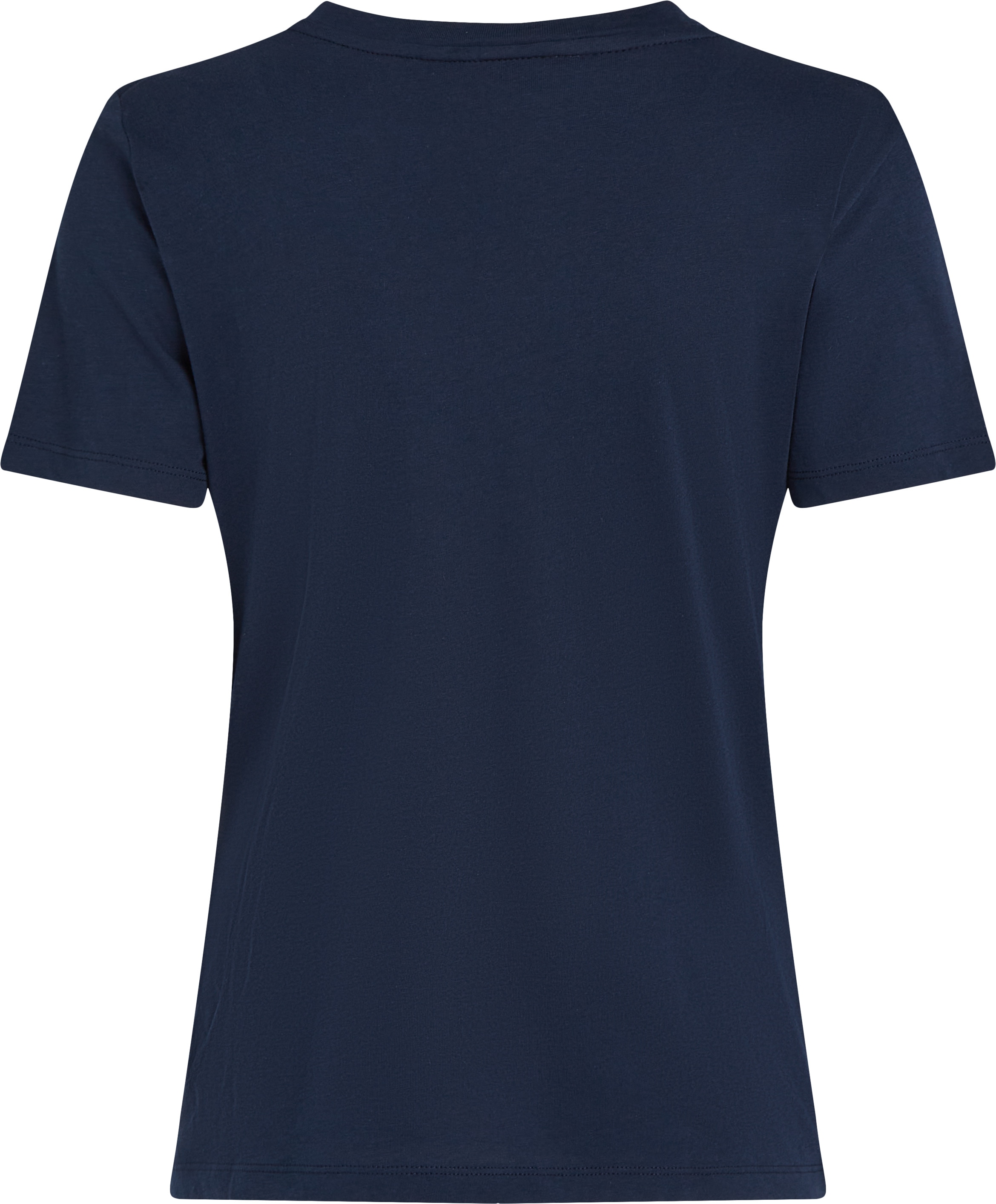 Tommy Hilfiger T-Shirt »REG CORP LOGO C-NK SS«, mit Logoschriftzug