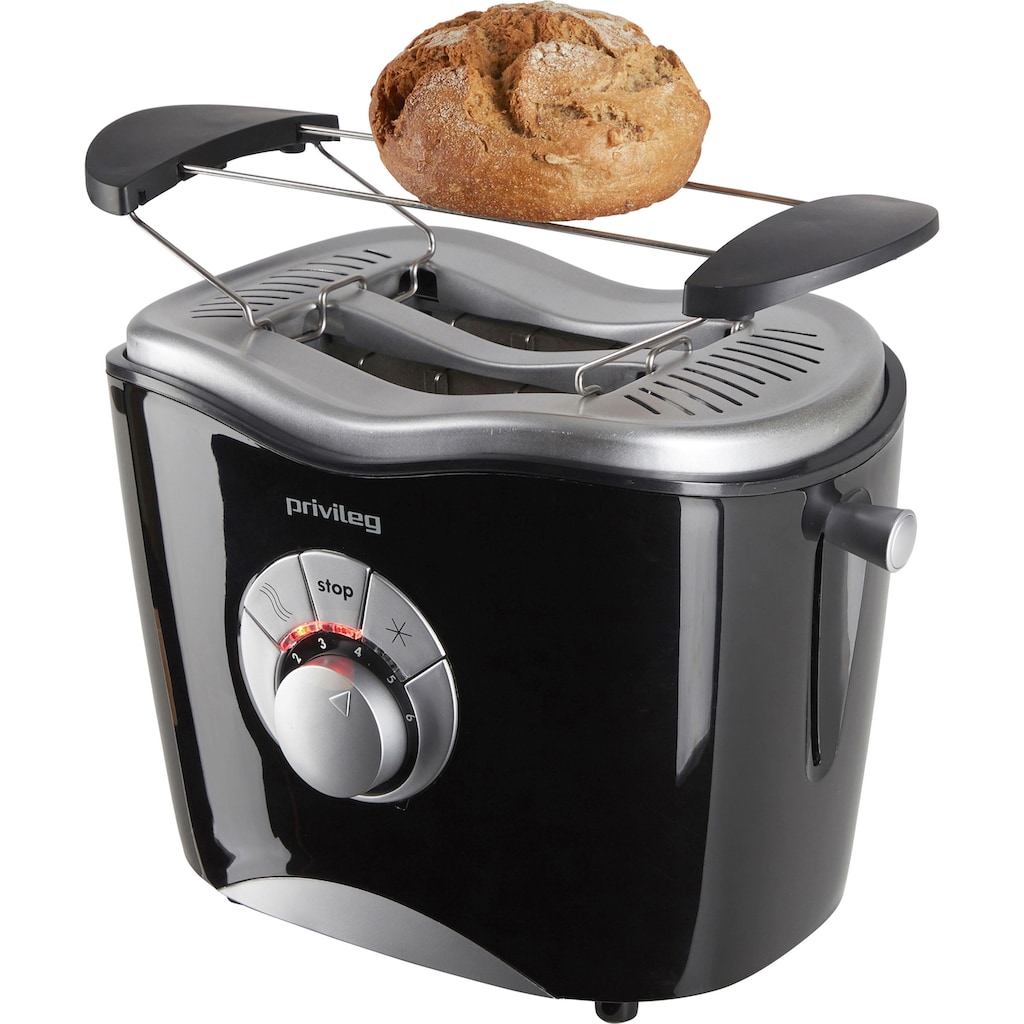 Privileg Toaster »568811«, 2 kurze Schlitze, für 2 Scheiben, 860 W