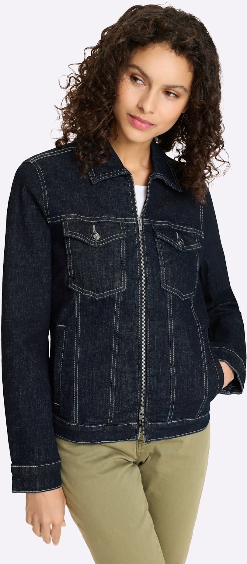 heine Jeansblazer "Jeans-Jacke" günstig online kaufen