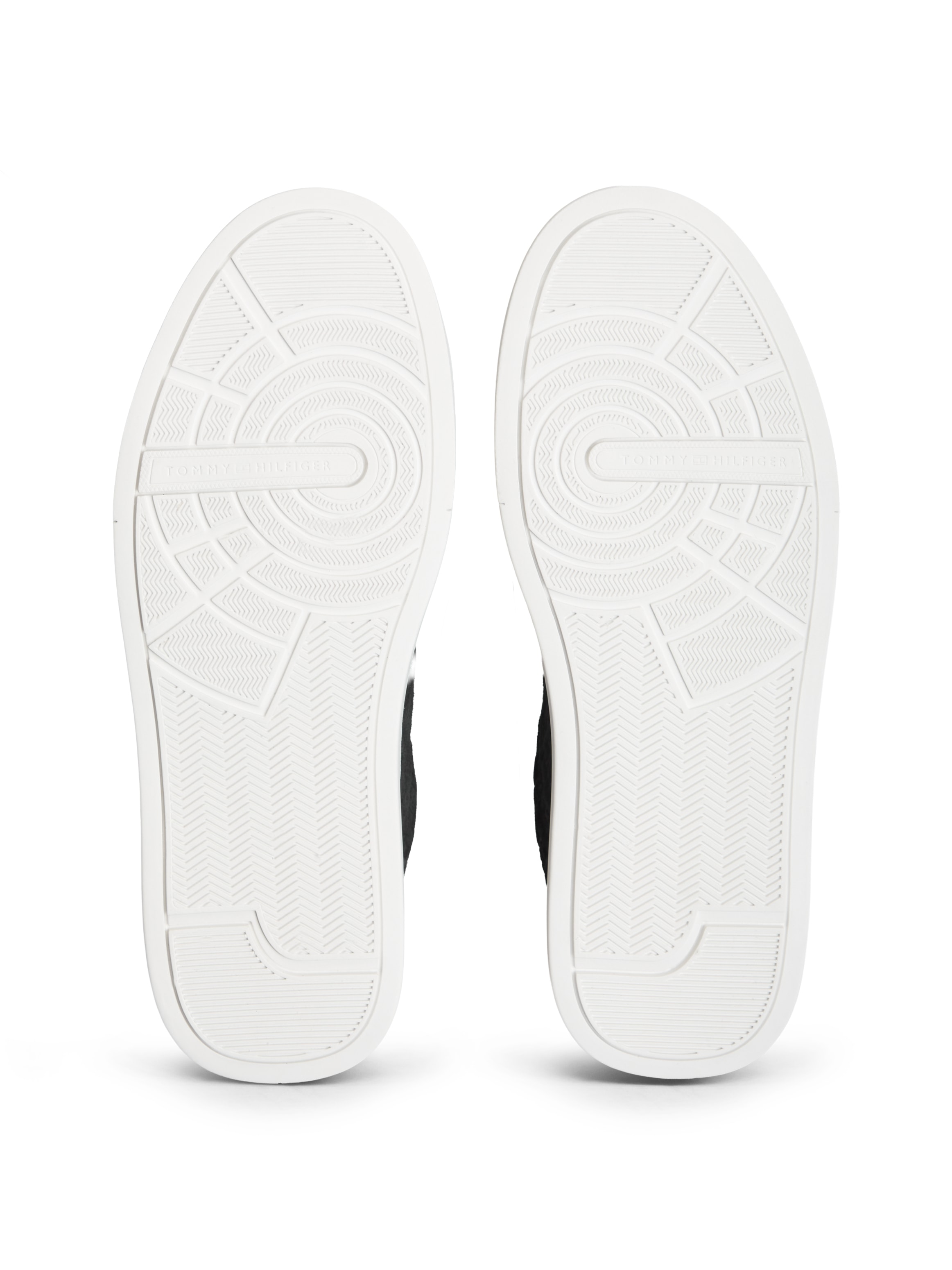 Tommy Hilfiger »TH COURT LTH MIX  MONOGRAM«  Freizeitschuh, Halbschuh, Schnürer mit TH-Allover-Prägung