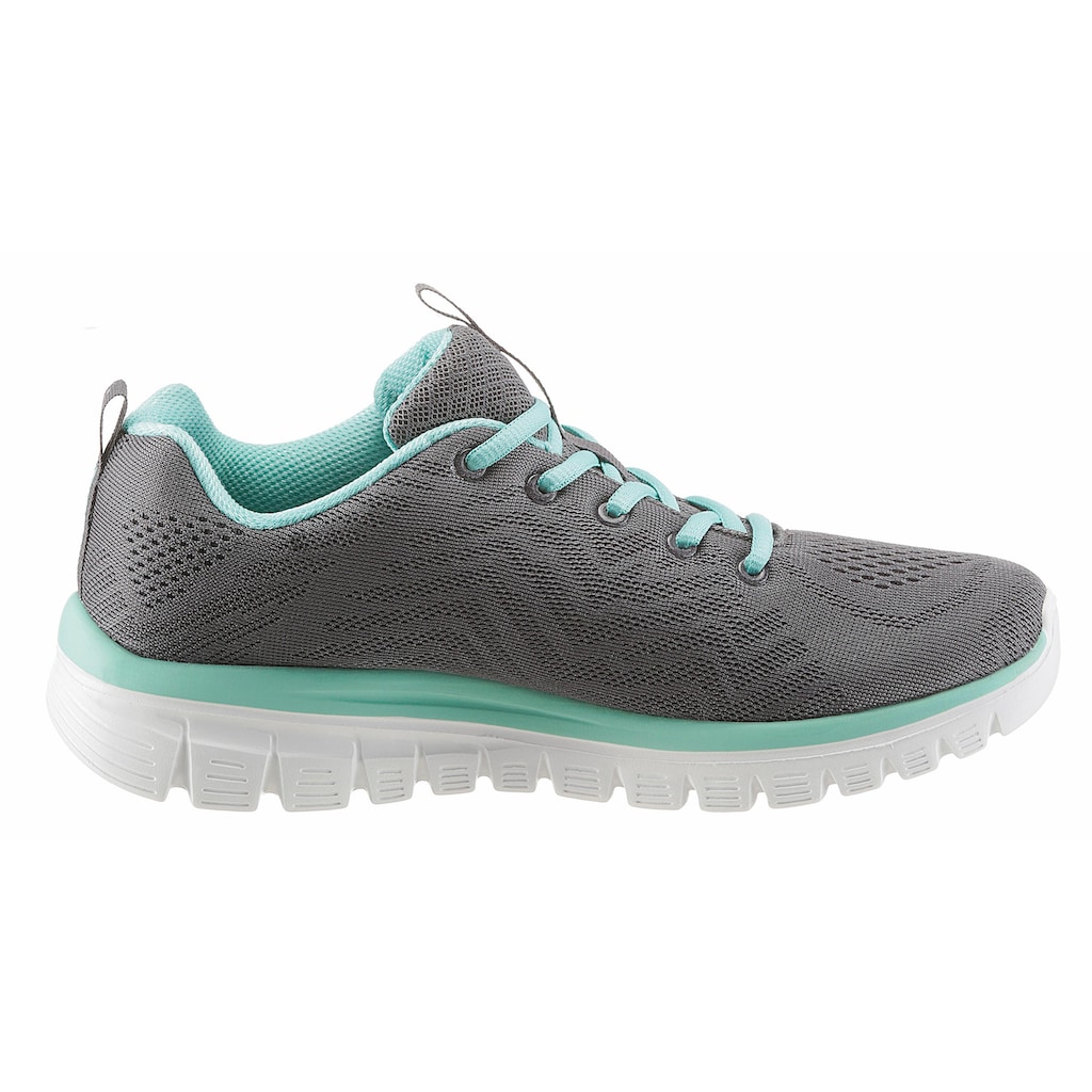 Skechers Sneaker »Graceful - Get Connected«, mit Memory Foam, Freizeitschuh, Halbschuh, Schnürschuh