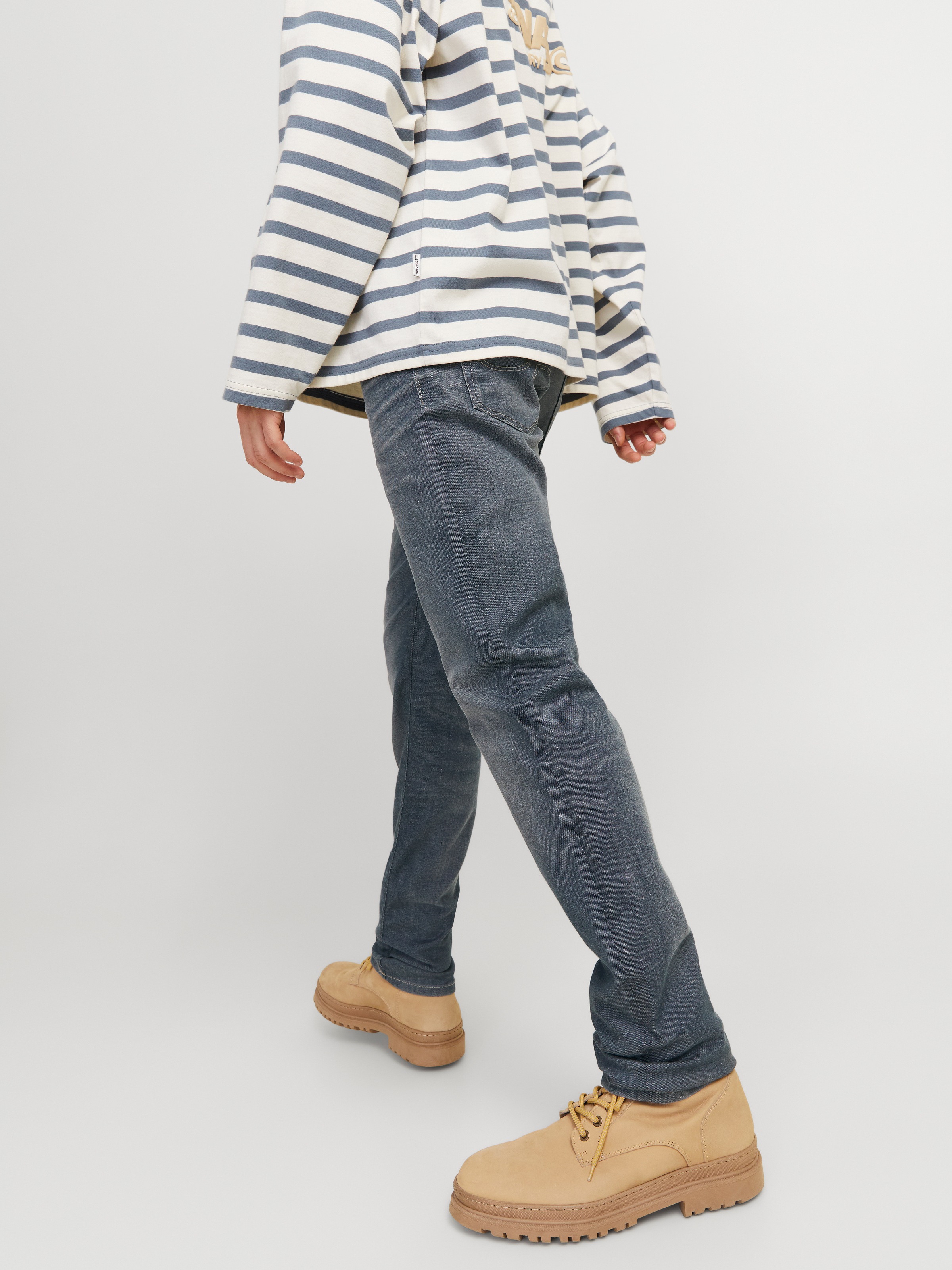 Jack & Jones Jean Glenn Original Sq 703 Grey Denim 28 Homme 5