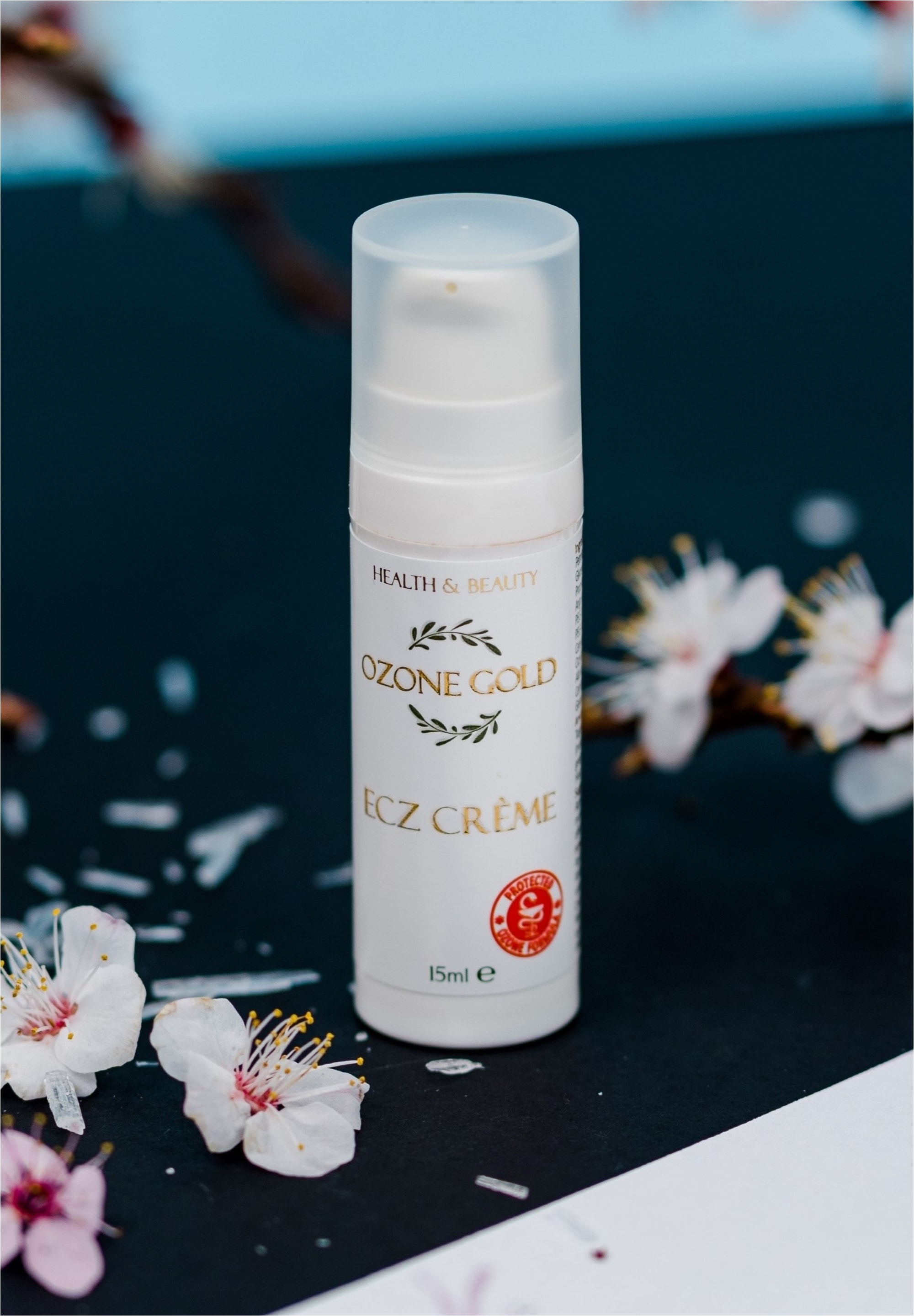 OZONE GOLD Körpercreme »ECZ-CREME«, (1 tlg.), mit ozonisiertem Olivenöl