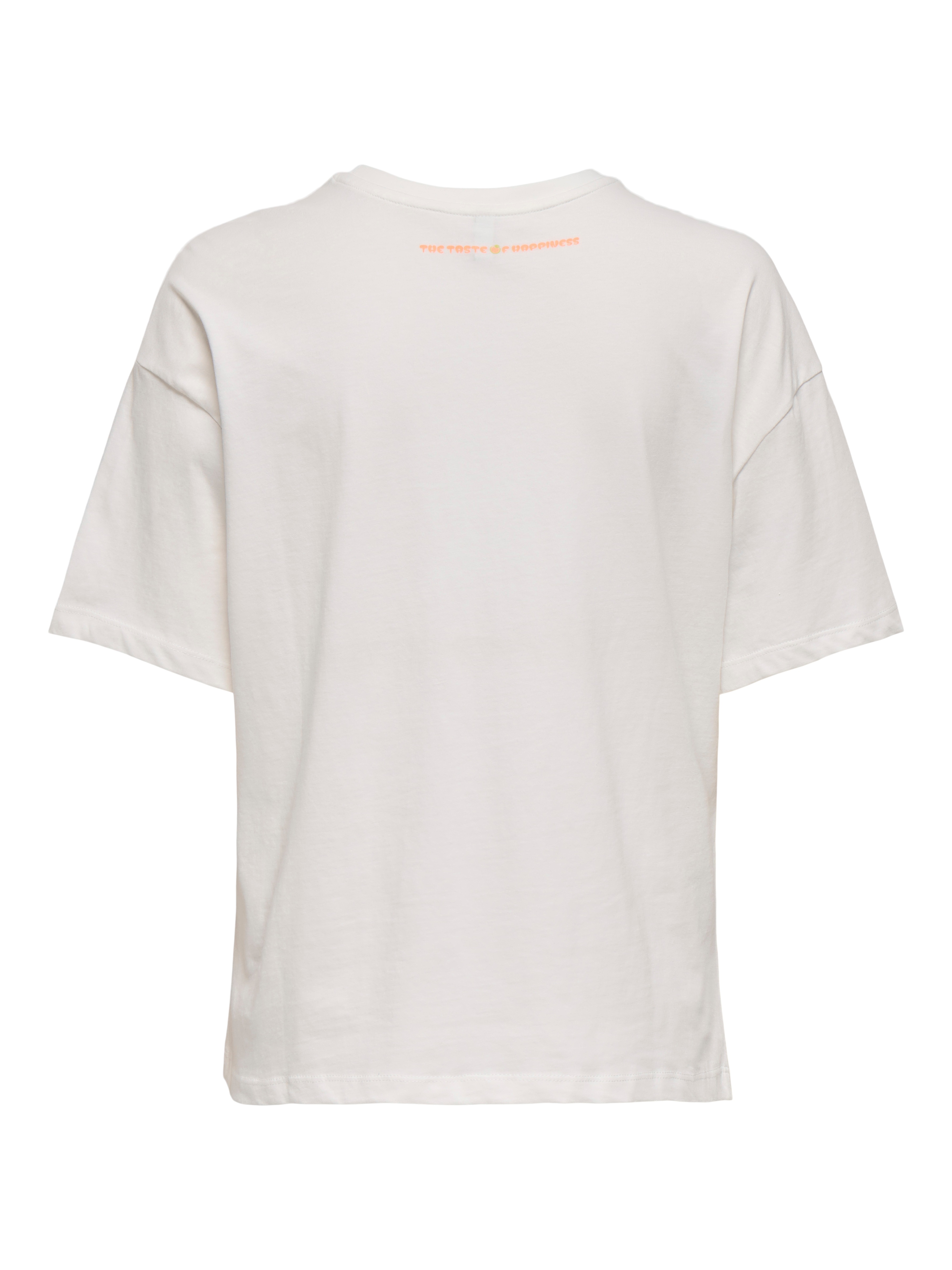 Thumbnail - ONLY Kurzarmshirt "ONLBOLETTE LIFE S/S TOP BOX CC JRS" mit auffälligem Print