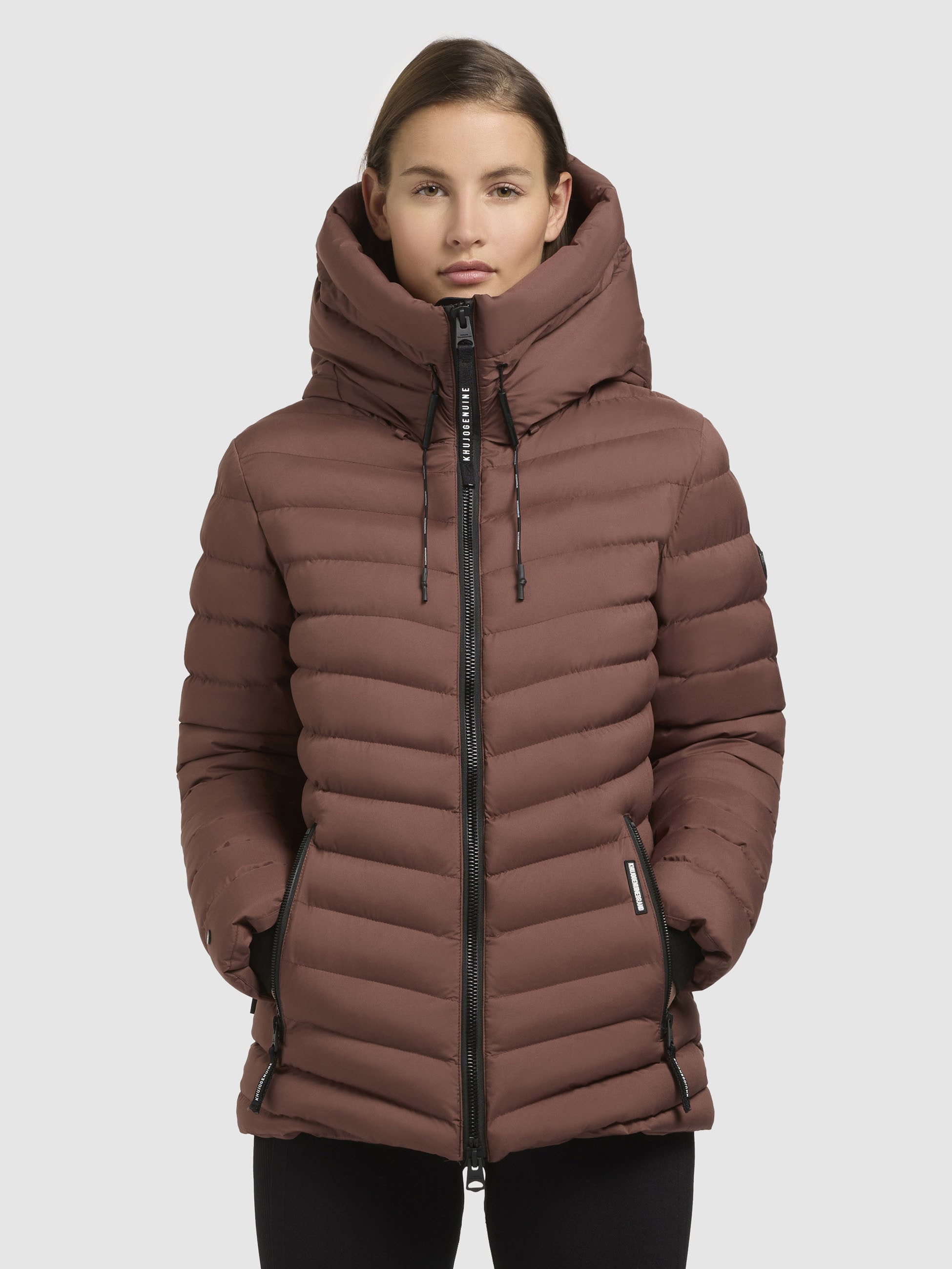 khujo Steppjacke »PACE«, mit Kapuze