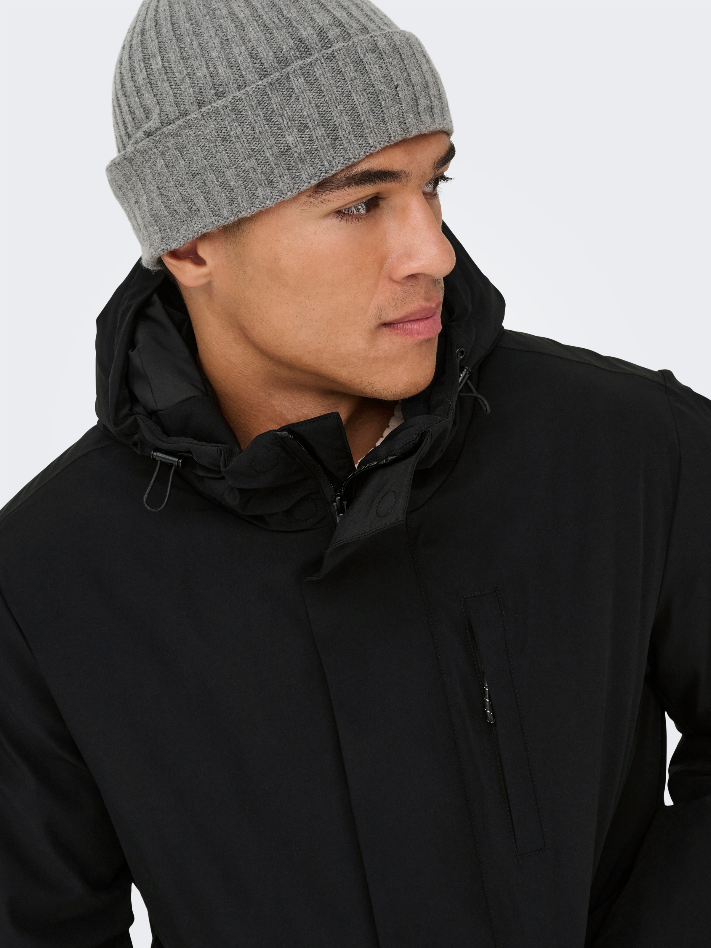 Thumbnail - ONLY & SONS Parka "ONSENRICO WATERPROOF STRETCH PARKA OTW" mit Kapuze