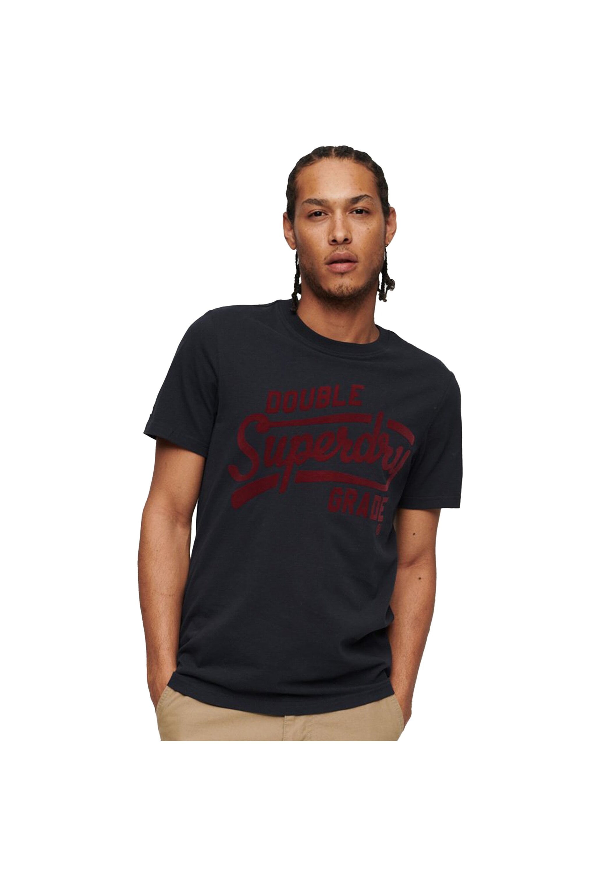 Superdry T-Shirt Herren T-Shirt - Athletic Script Graphic Tee, (Packung, 1e günstig online kaufen