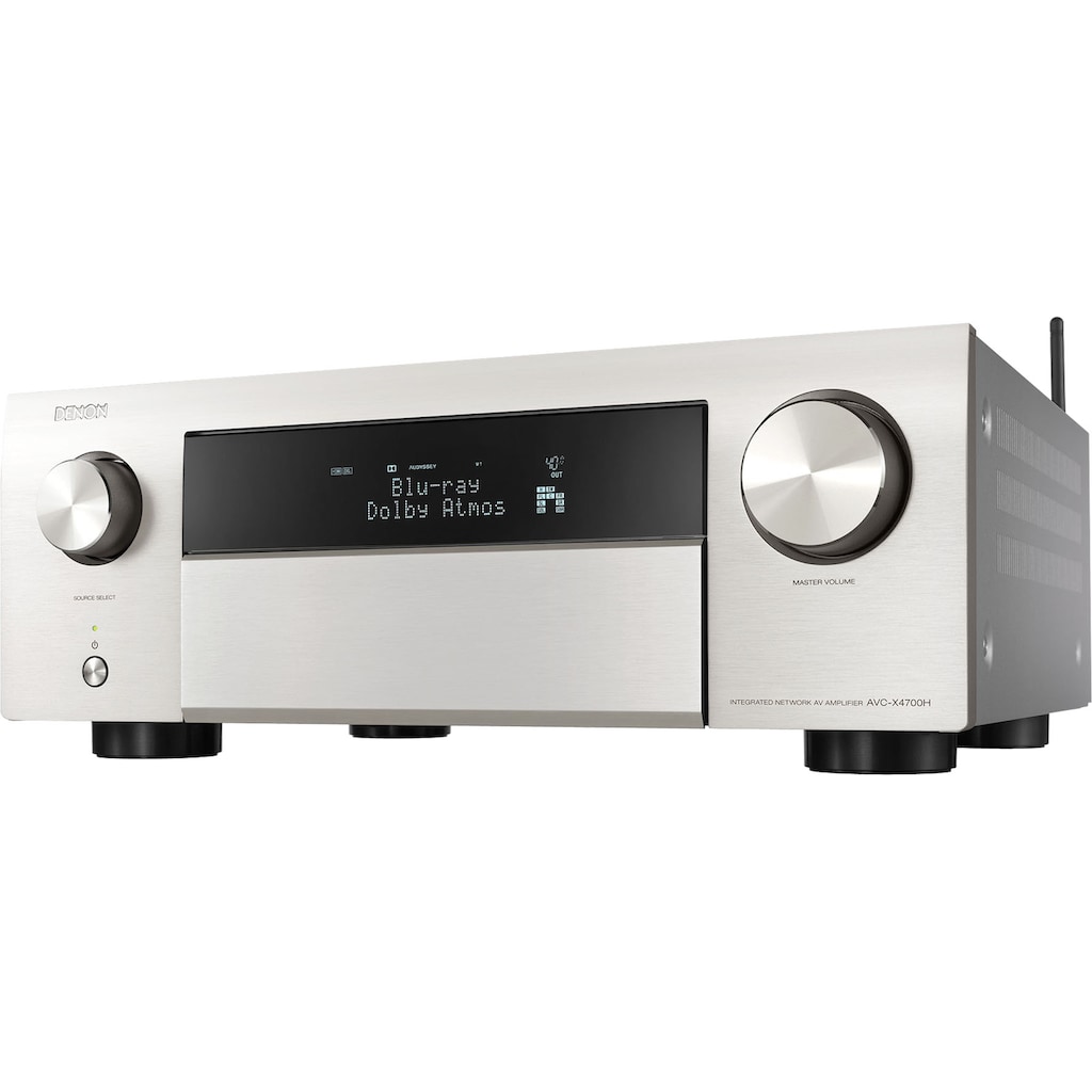 Denon AV-Receiver »AVCX4700 - 9-Kanal«, 9, (LAN (Ethernet)-WLAN-Bluetooth automatische Lautsprecherkalibrierung-USB-Mediaplayer-Video Upscaling-Sprachsteuerung)