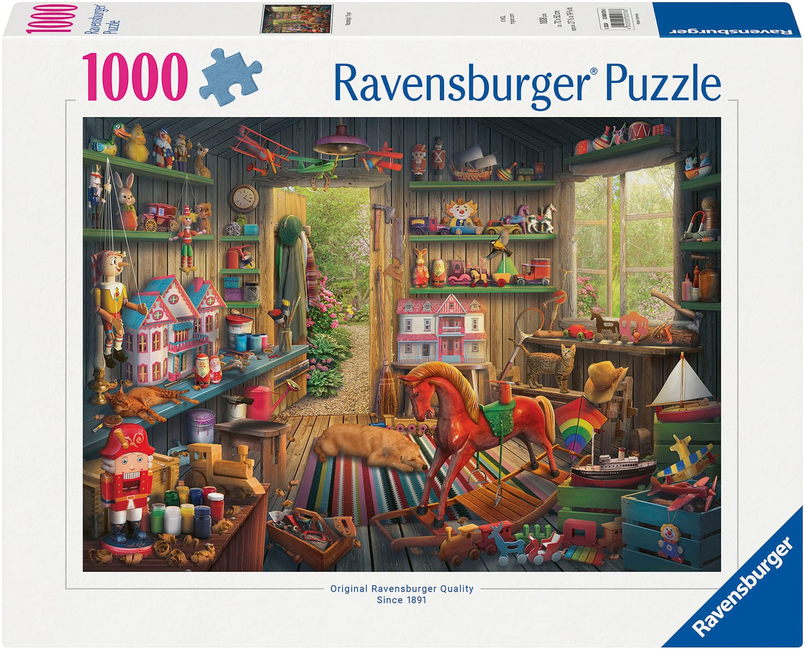 Ravensburger Puzzle »Spielzeug von damals«, Made in Germany; FSC® - schützt Wald - weltweit