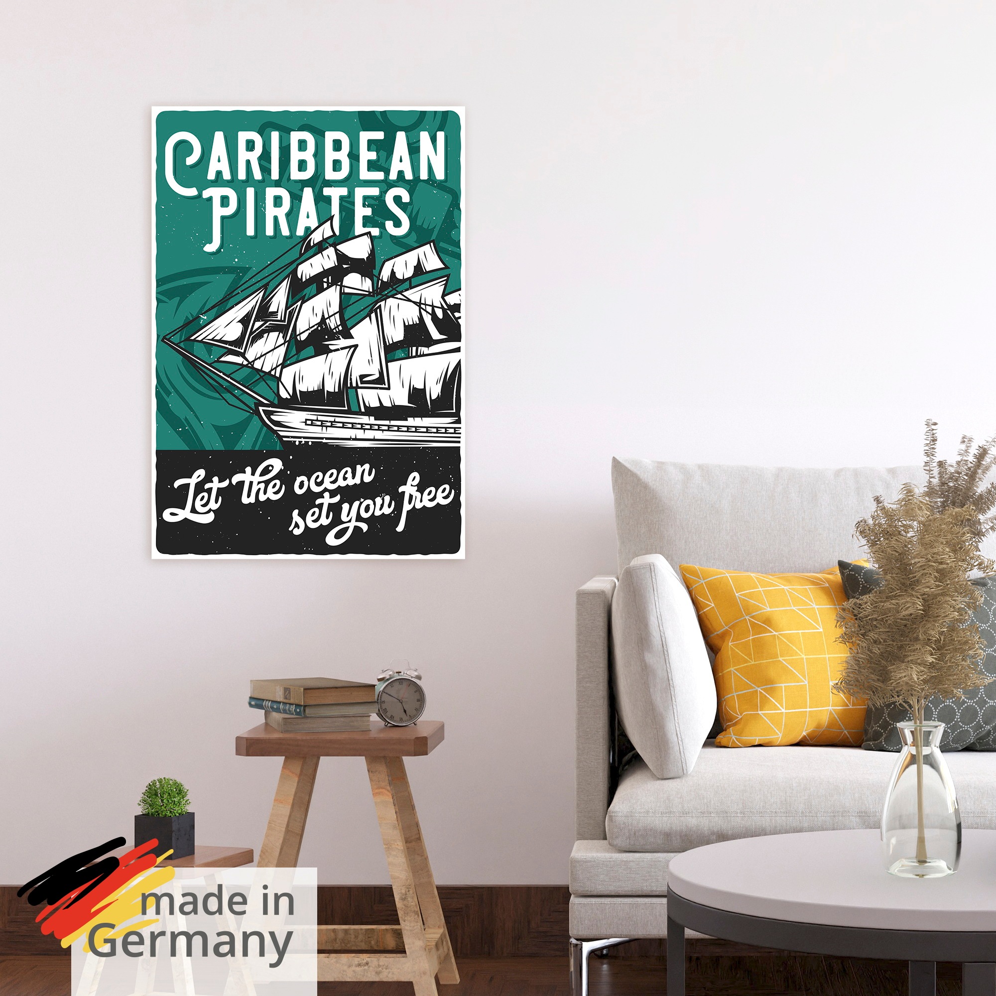 Artland Wandbild »Piratenschiff« 1 Stk. tlg. als Alubild, Leinwandbild, Poster, Wandaufkleber in verschied. Größen