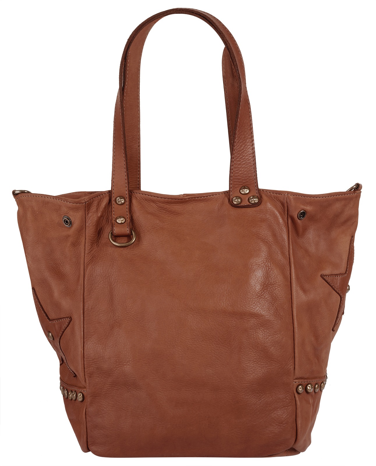 Samantha Look Shopper echt Leder, Made in Italy