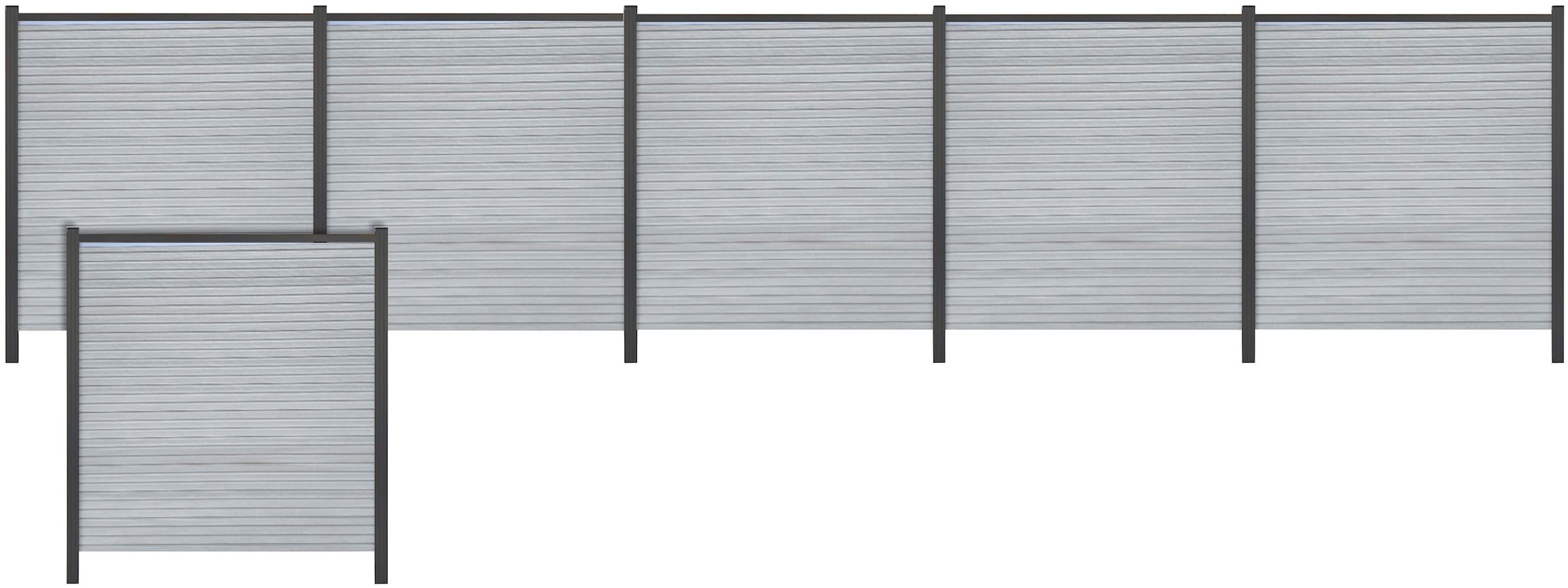 Tetzner & Jentzsch Sichtschutzelement "WARREN 4" pflegeleicht, coextrudiert günstig online kaufen