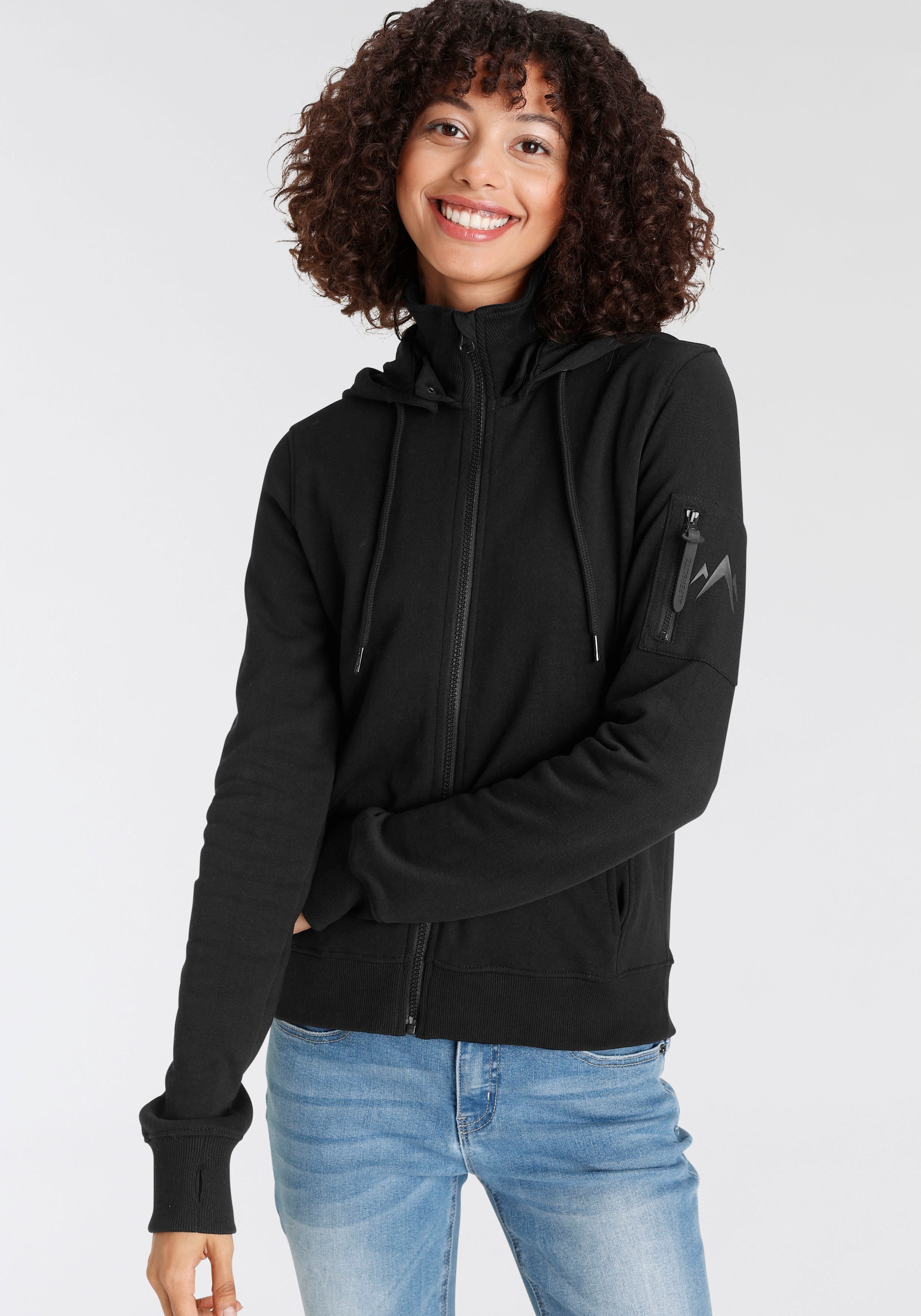 ALPENBLITZ Kapuzensweatjacke "BADAI", NEUE KOLLEKTION