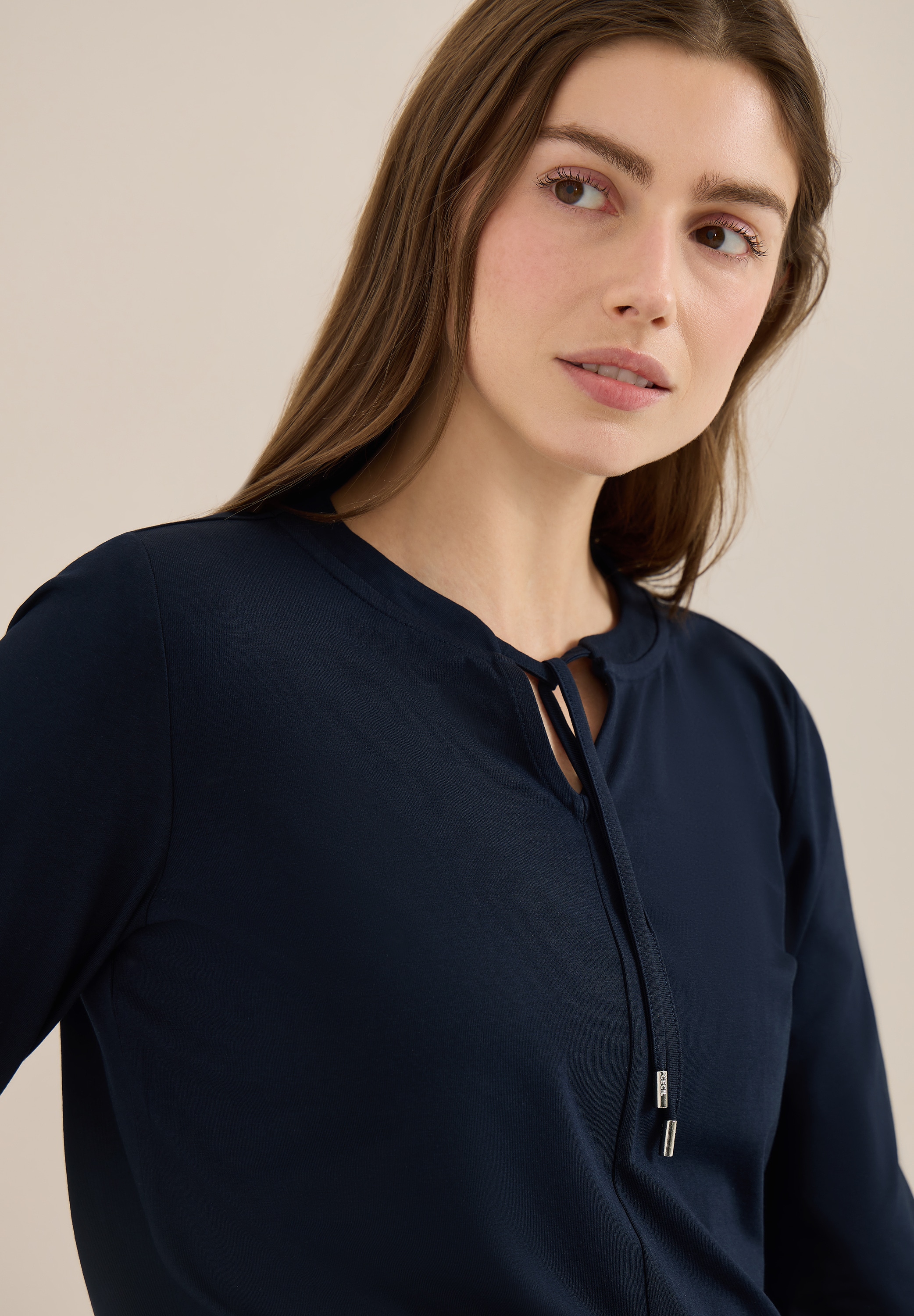 Thumbnail - Cecil 3/4-Arm-Shirt Sommershirt im Tunika-Look