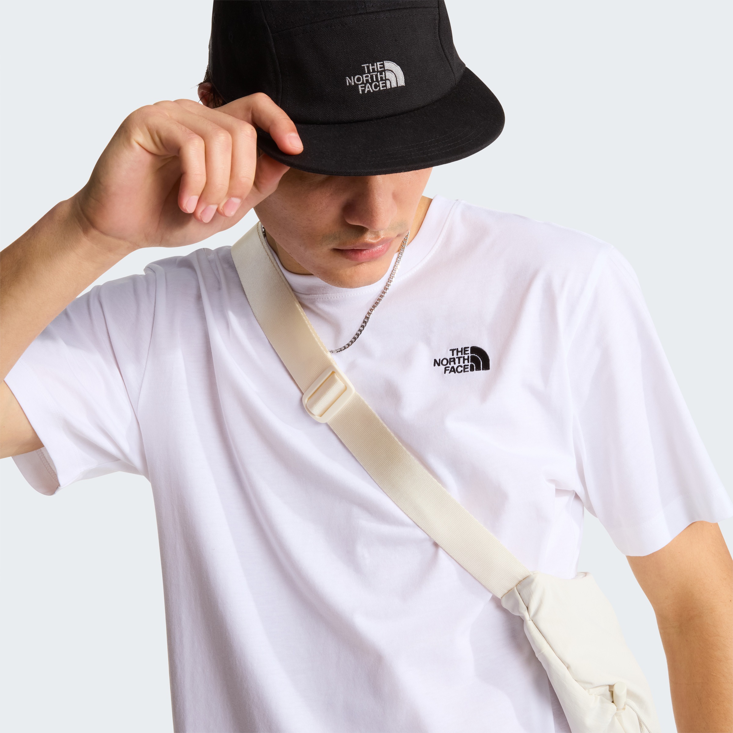 The North Face - T-shirt - Taille M Blanc homme 4