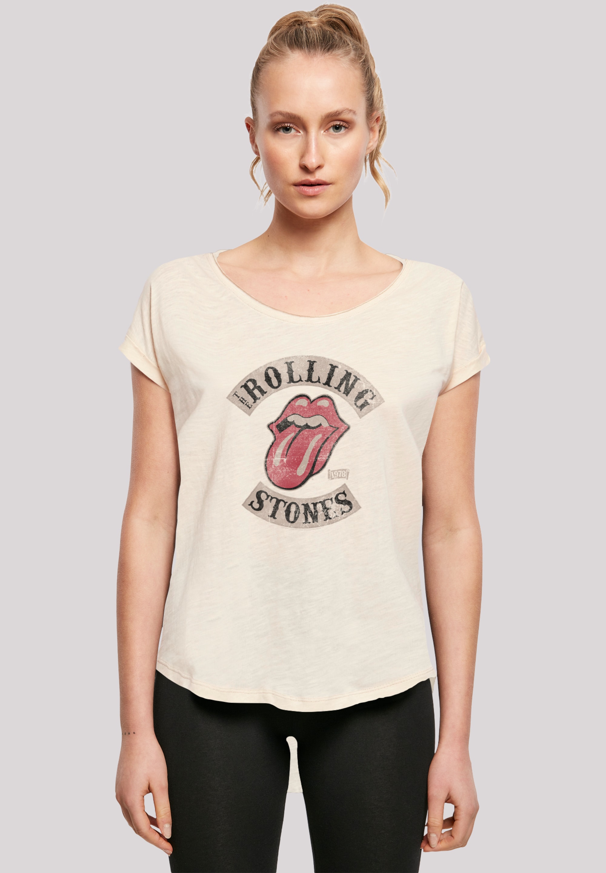 F4NT4STIC T-Shirt "The Rolling Stones Tour 78", Premium Qualität günstig online kaufen