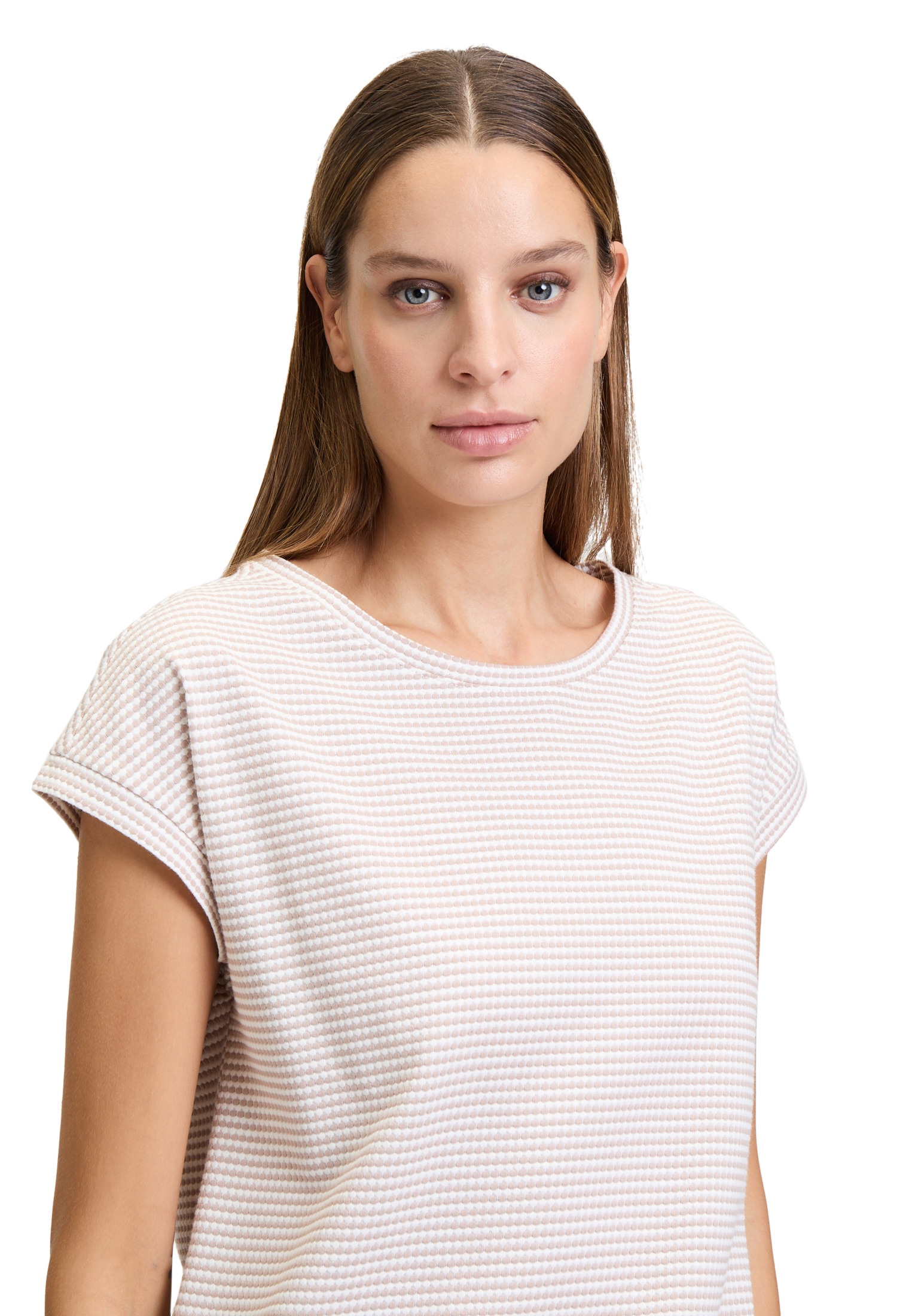 Betty&Co Kurzarmshirt »Betty & Co Casual-Shirt mit Gummizug«, (1 tlg.), Material