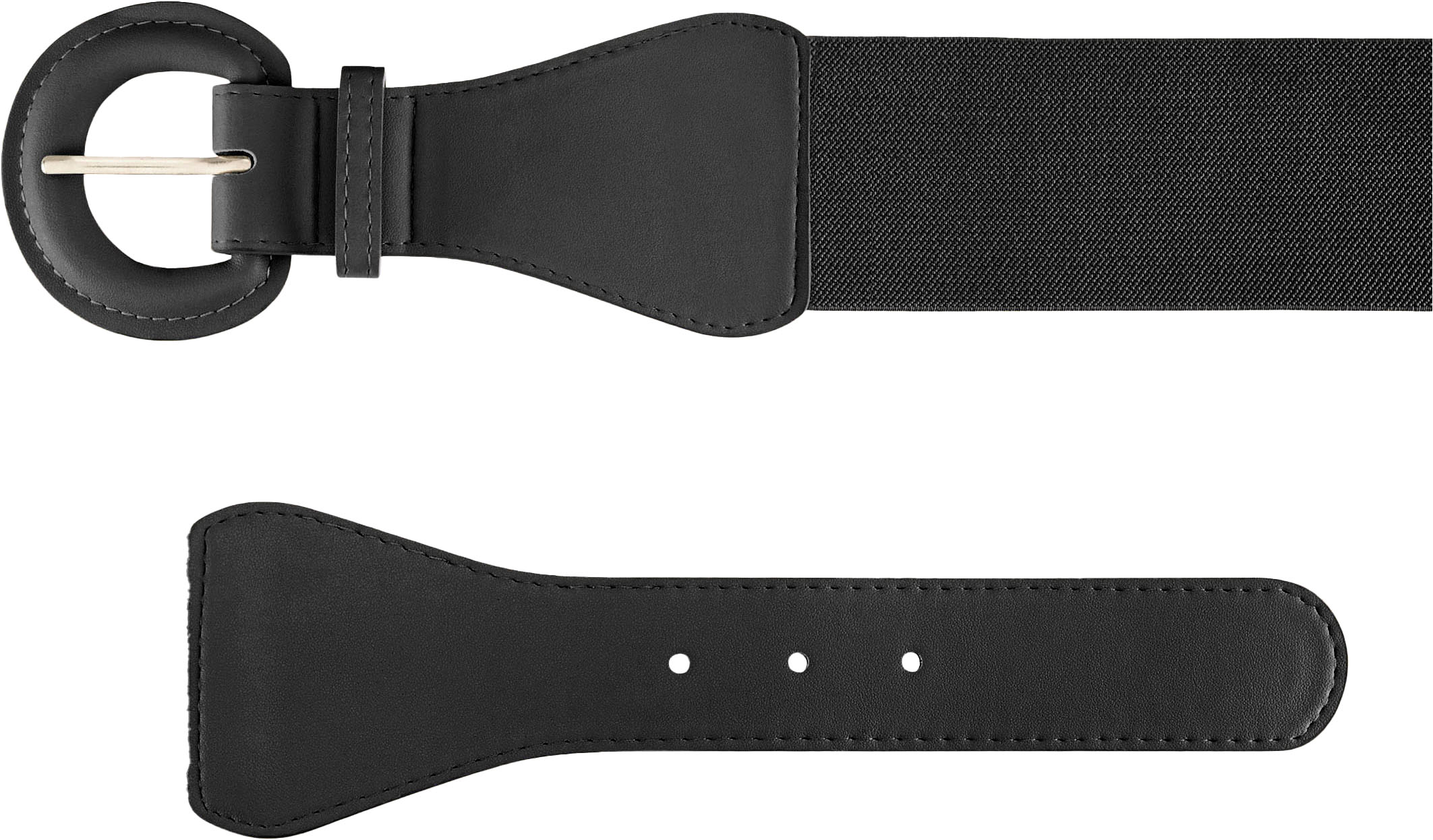 Thumbnail - LASCANA Taillengürtel "Stretchgürtel" Shaping-Effekt, große Schließe, für Kleid & Overall, Bauchgürtel