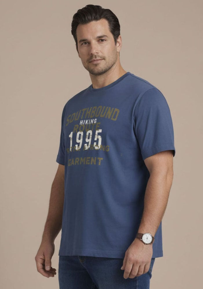 Mans World Plus "auch in Grosse Größen bis Gr. 7XL Ärmel-Fit" regular fit, Kurzarm, casual, für Frühling und Sommer