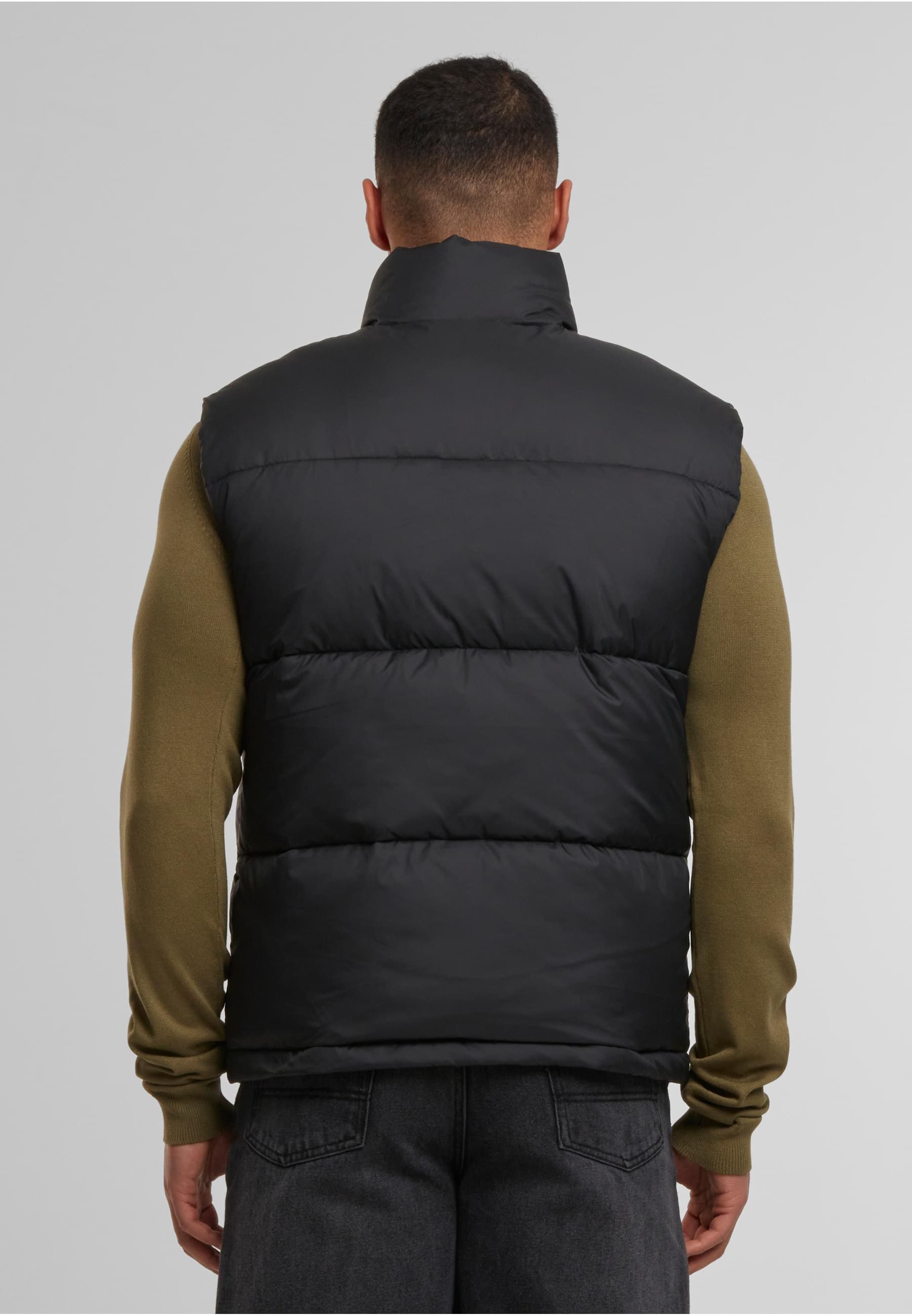 URBAN CLASSICS Steppweste »Urban Classics Basic Puffer Vest«, (1 tlg.)