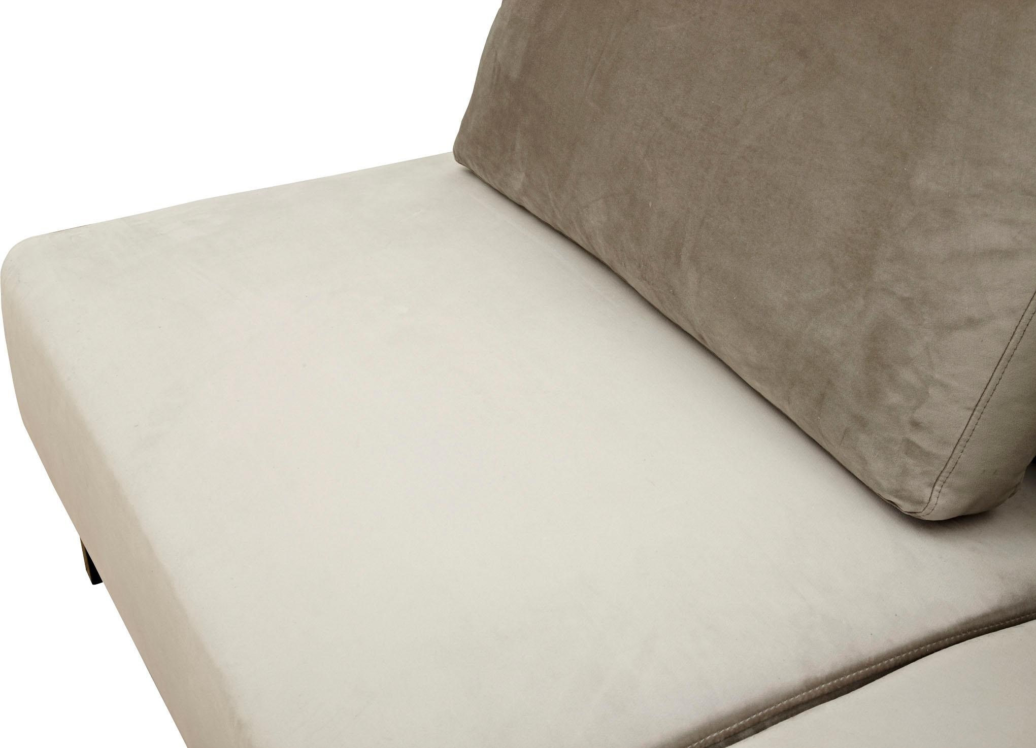 ATLANTIC home collection Ecksofa »L-Form«, mit Federkern