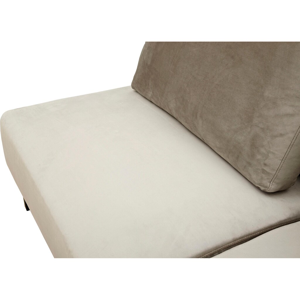 ATLANTIC home collection Ecksofa »L-Form«, mit Federkern