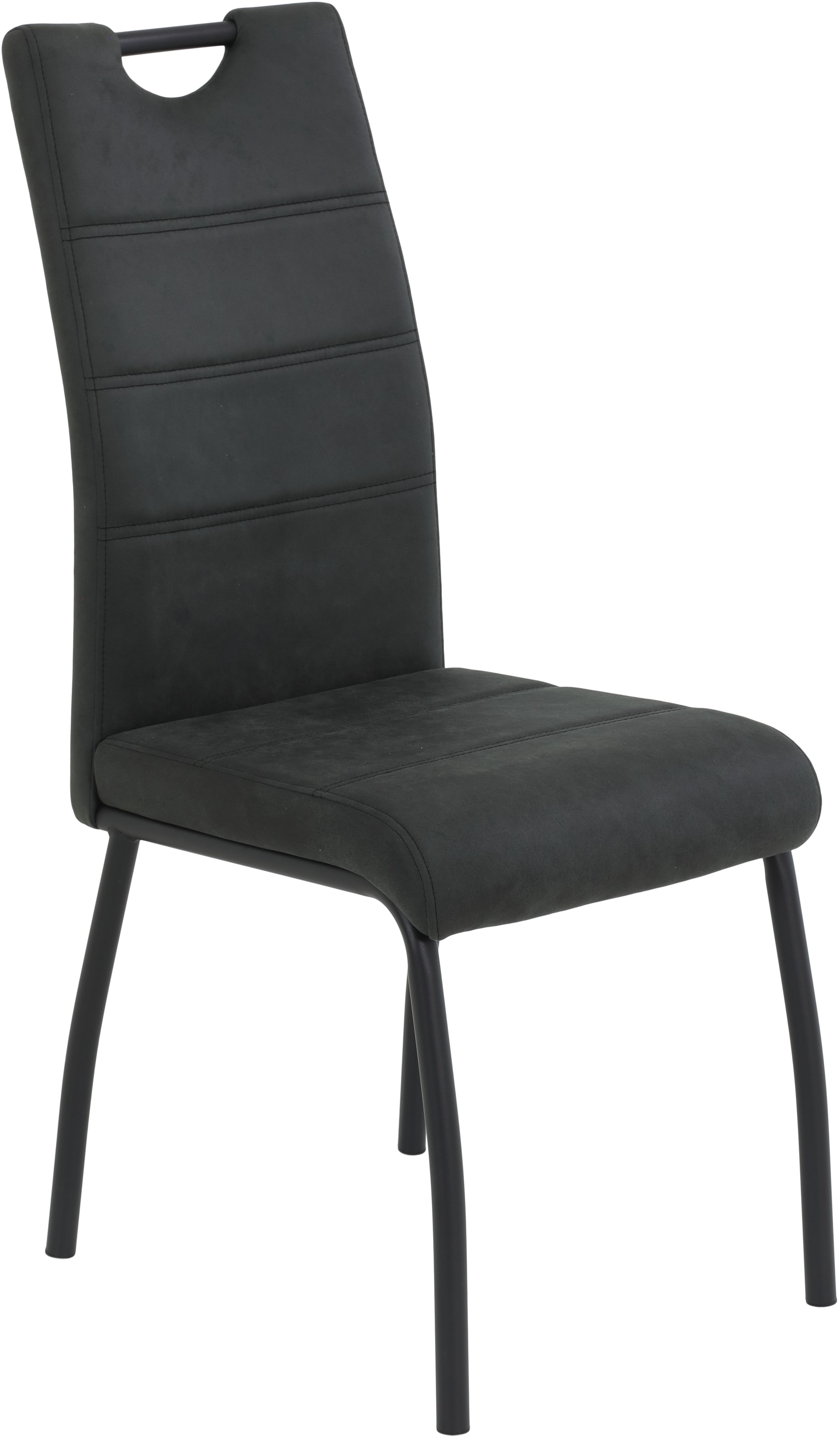 HELA "PETRA" (Set) 1 Stk.Vierfußstuhl; Vintage Optik; mit Griff; Rundrohrge günstig online kaufen