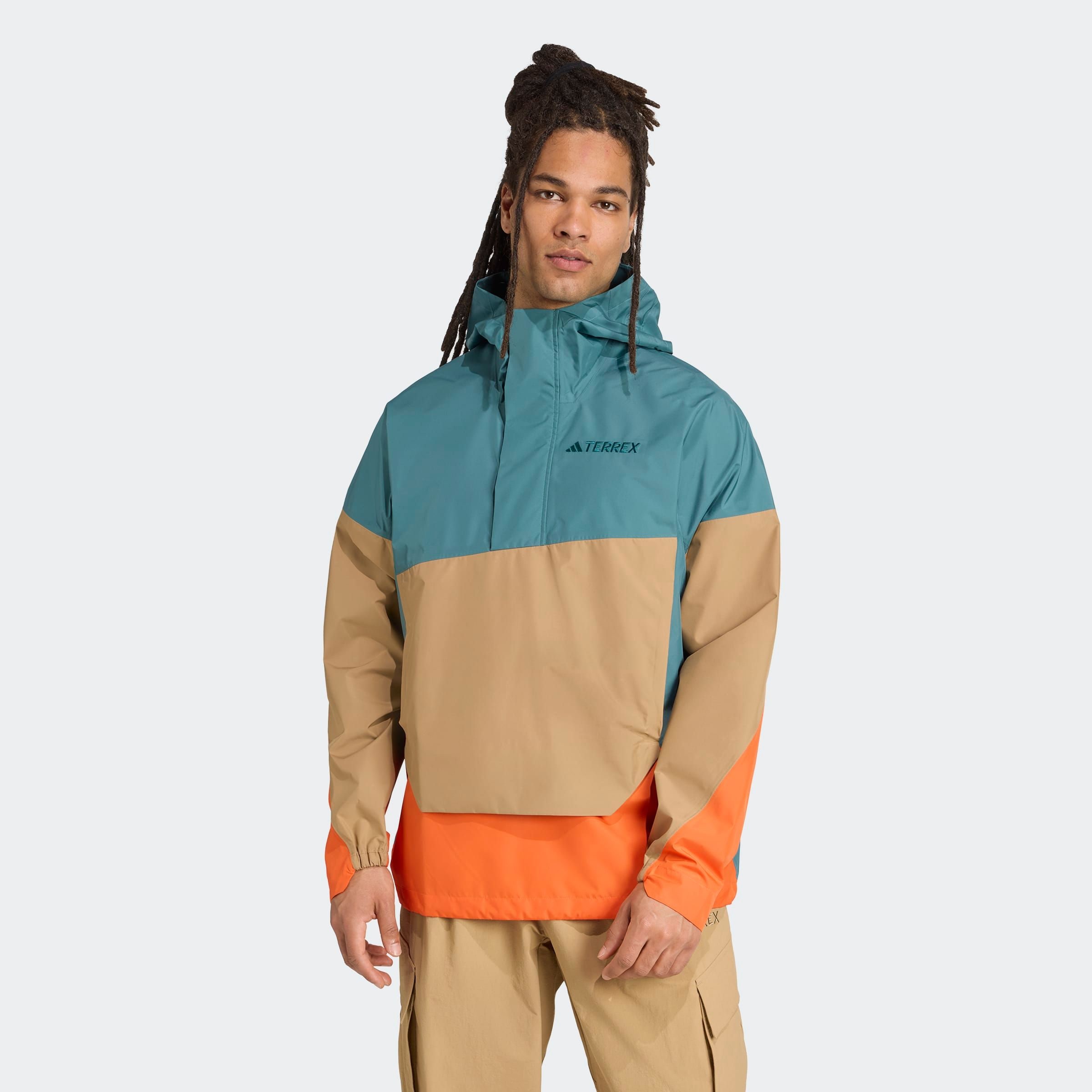 adidas TERREX Outdoorjacke "XPLORIC 2.5L CLIMAPROOF ANORAK" günstig online kaufen
